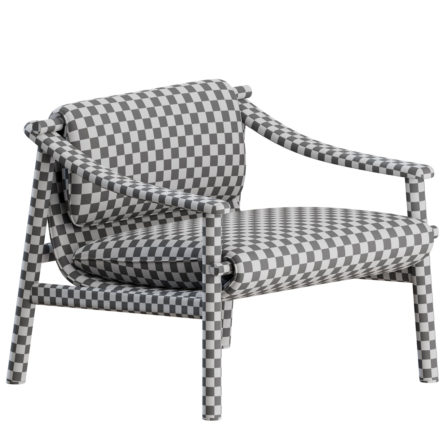Brase Armchair by Enne 3D Model