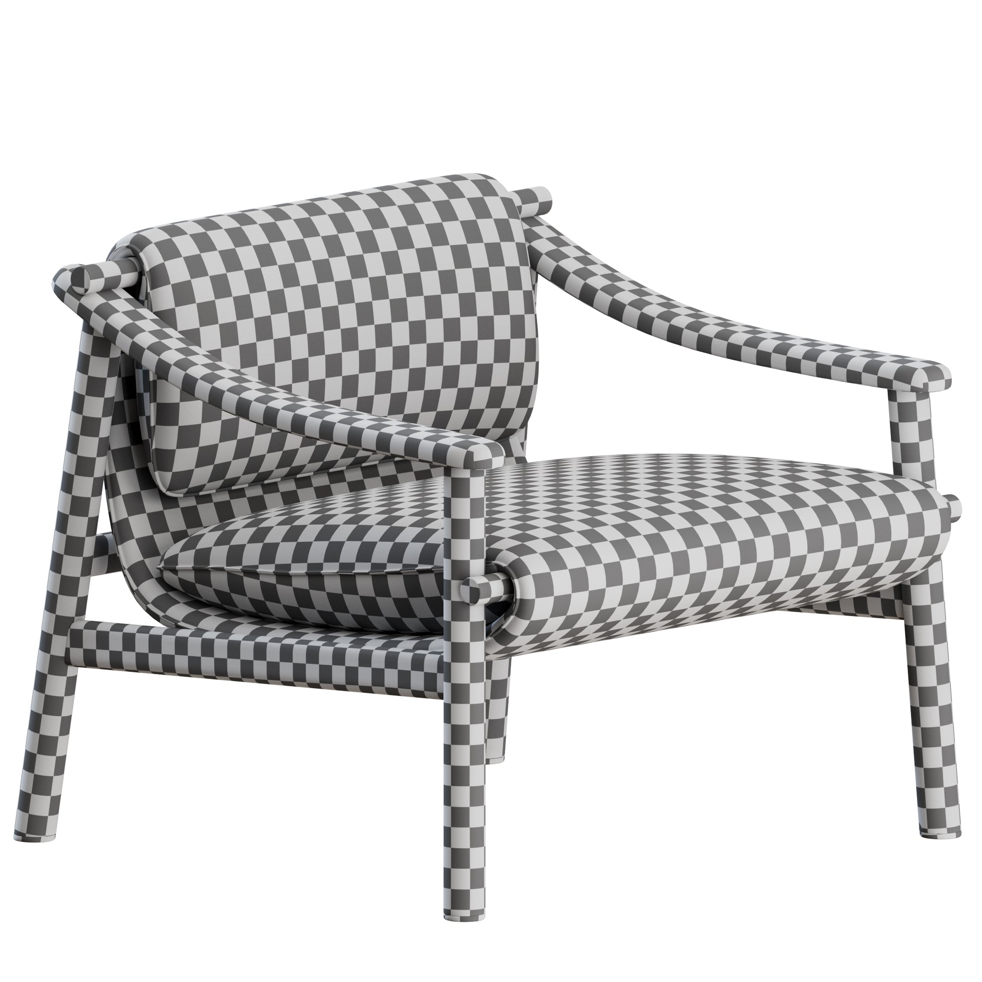 Brase Armchair by Enne 3D Model
