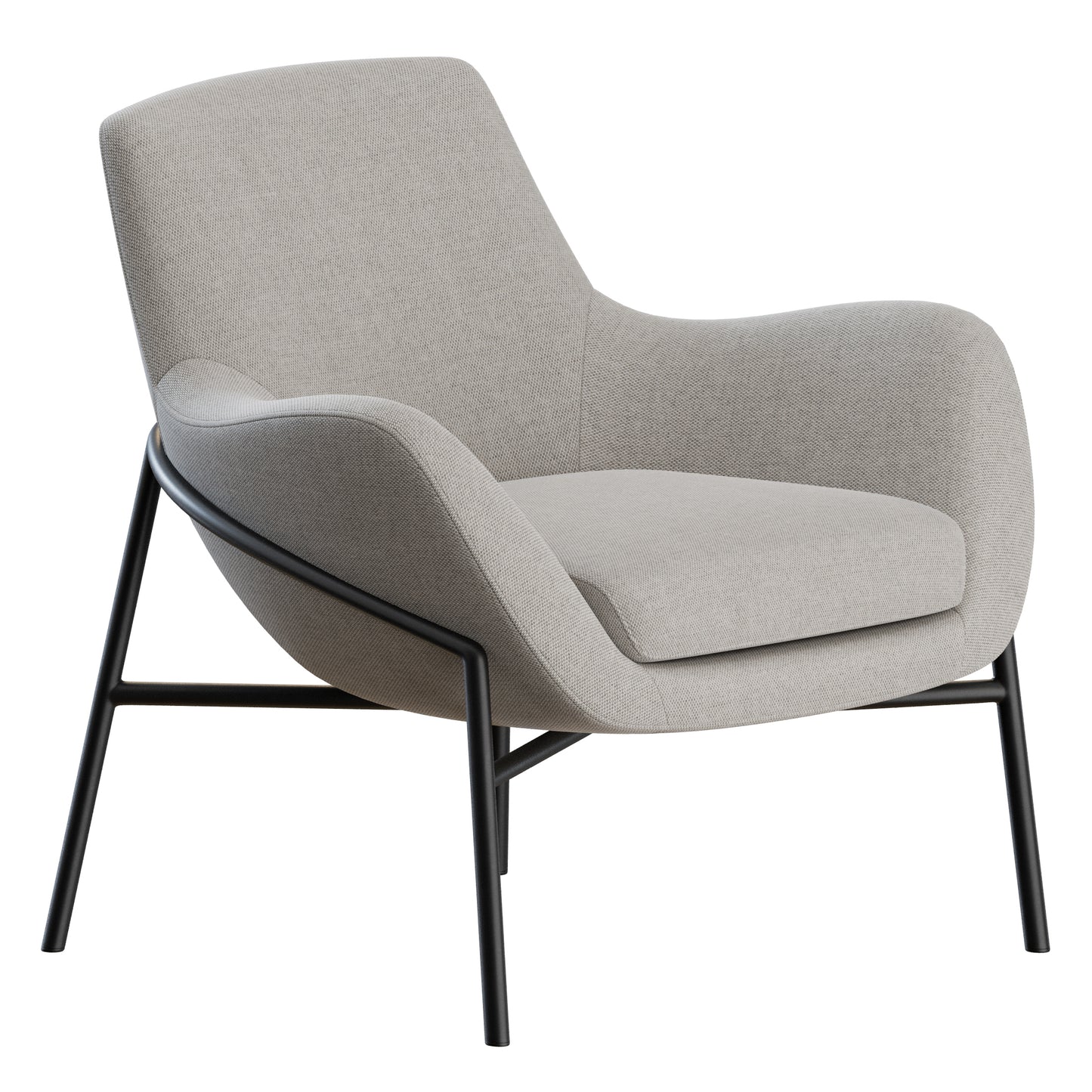 Brera Low Armchair By Marelli 3D Model