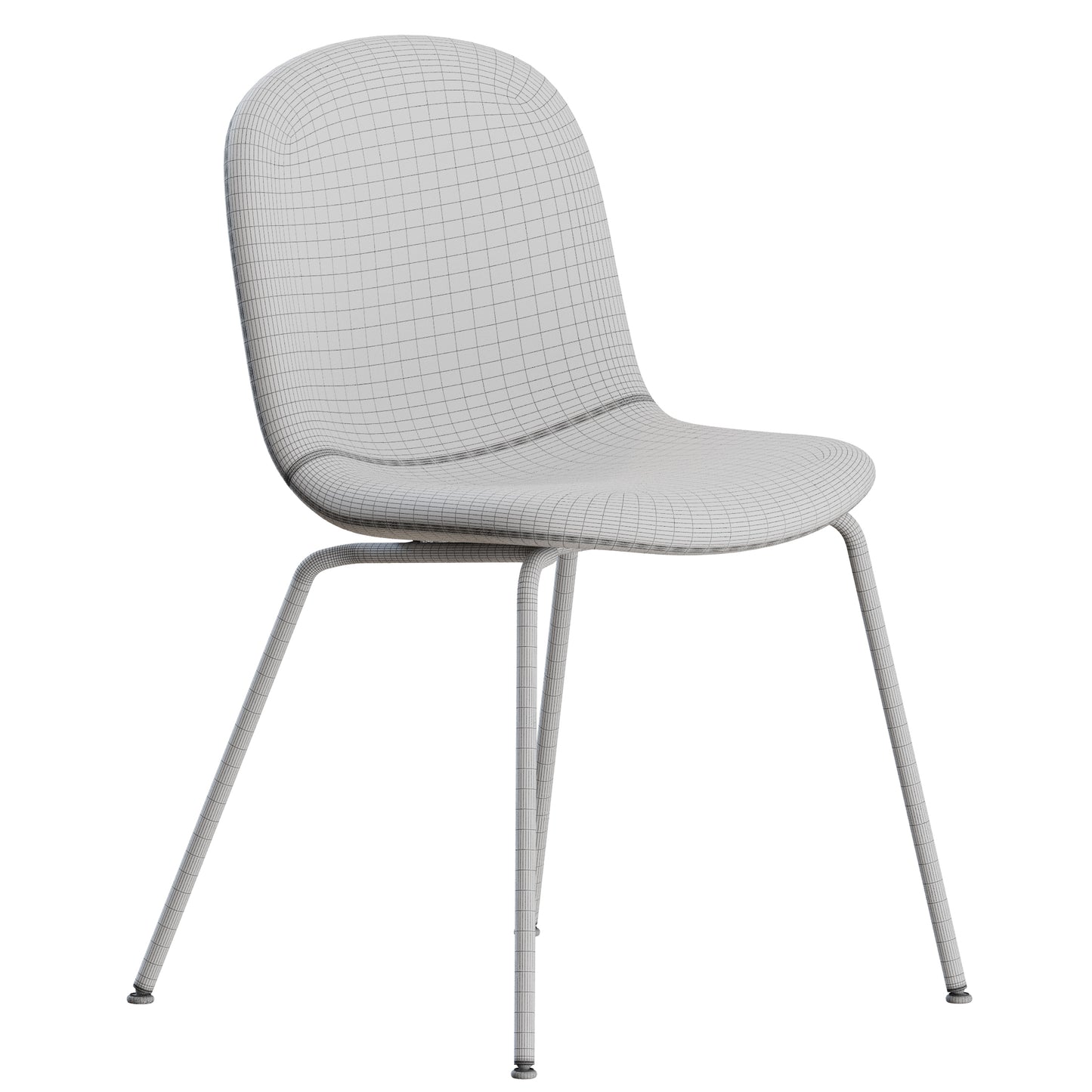 Brim Chair by Gubi 3D Model