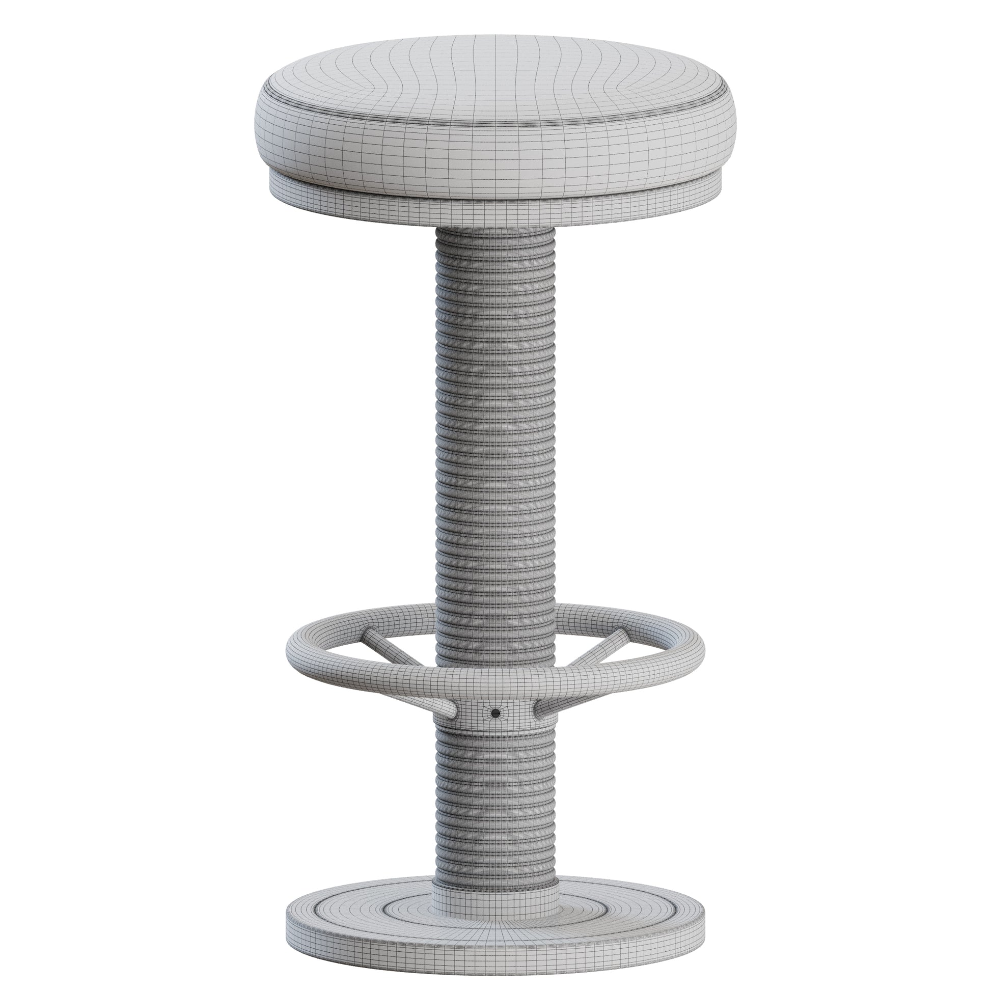 Bryden Barstool by Soho Home 3D Model