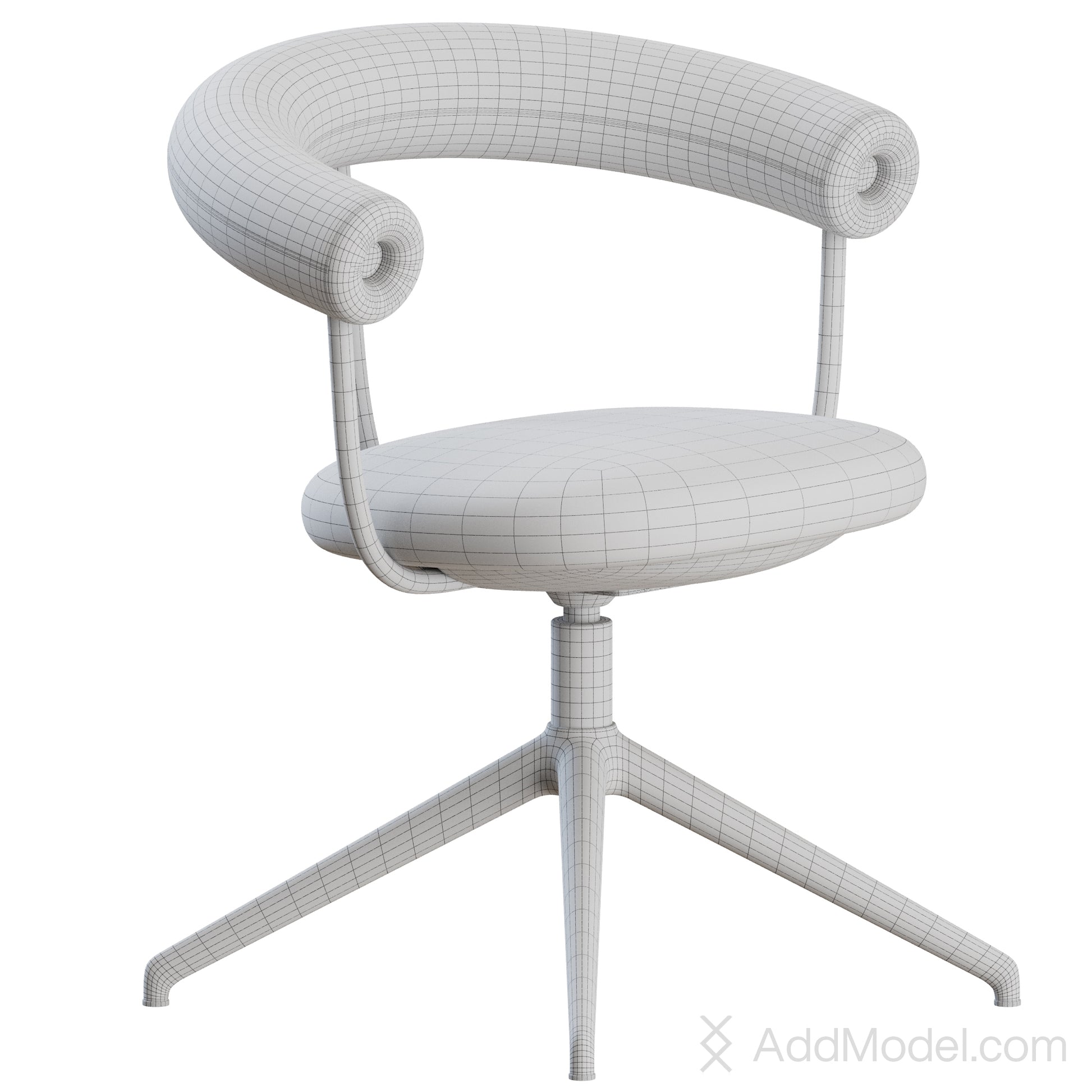 Bud Office Chair By Foraform 3D Model