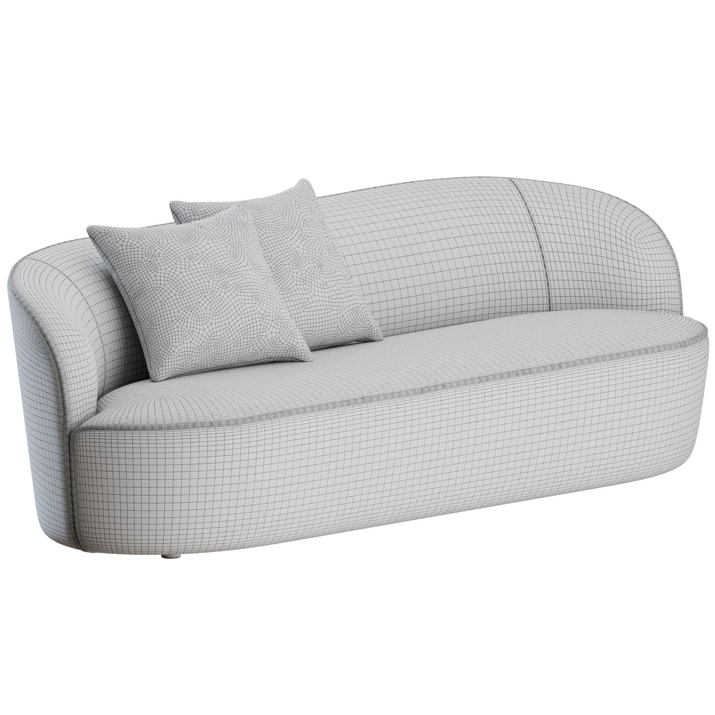 Bun Sofa by Wittmann 3D Model