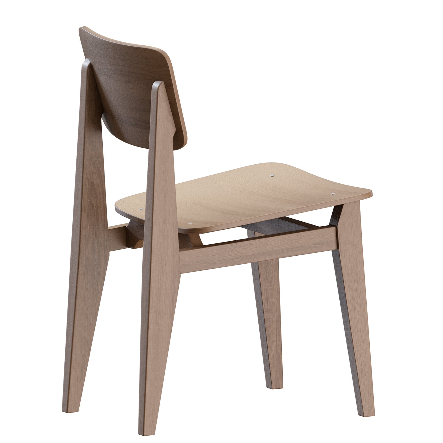 C-Chair Dining Chair Wood Gubi 3D Model
