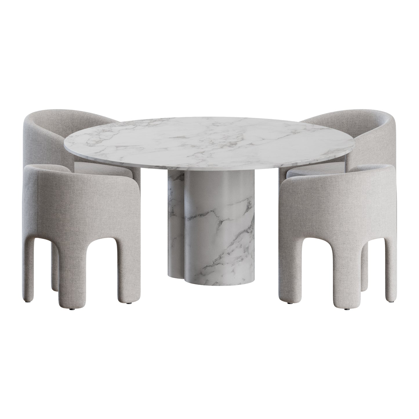 Cali Chair Arcade Table by Ditre Italia 3D Model