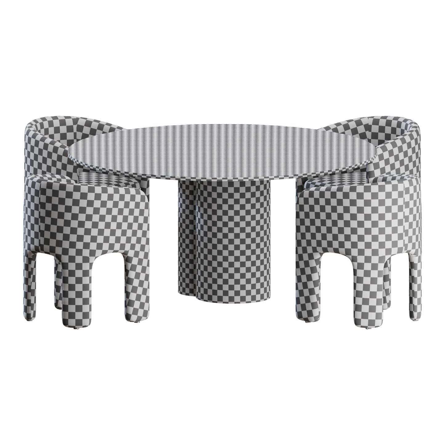 Cali Chair Arcade Table by Ditre Italia 3D Model