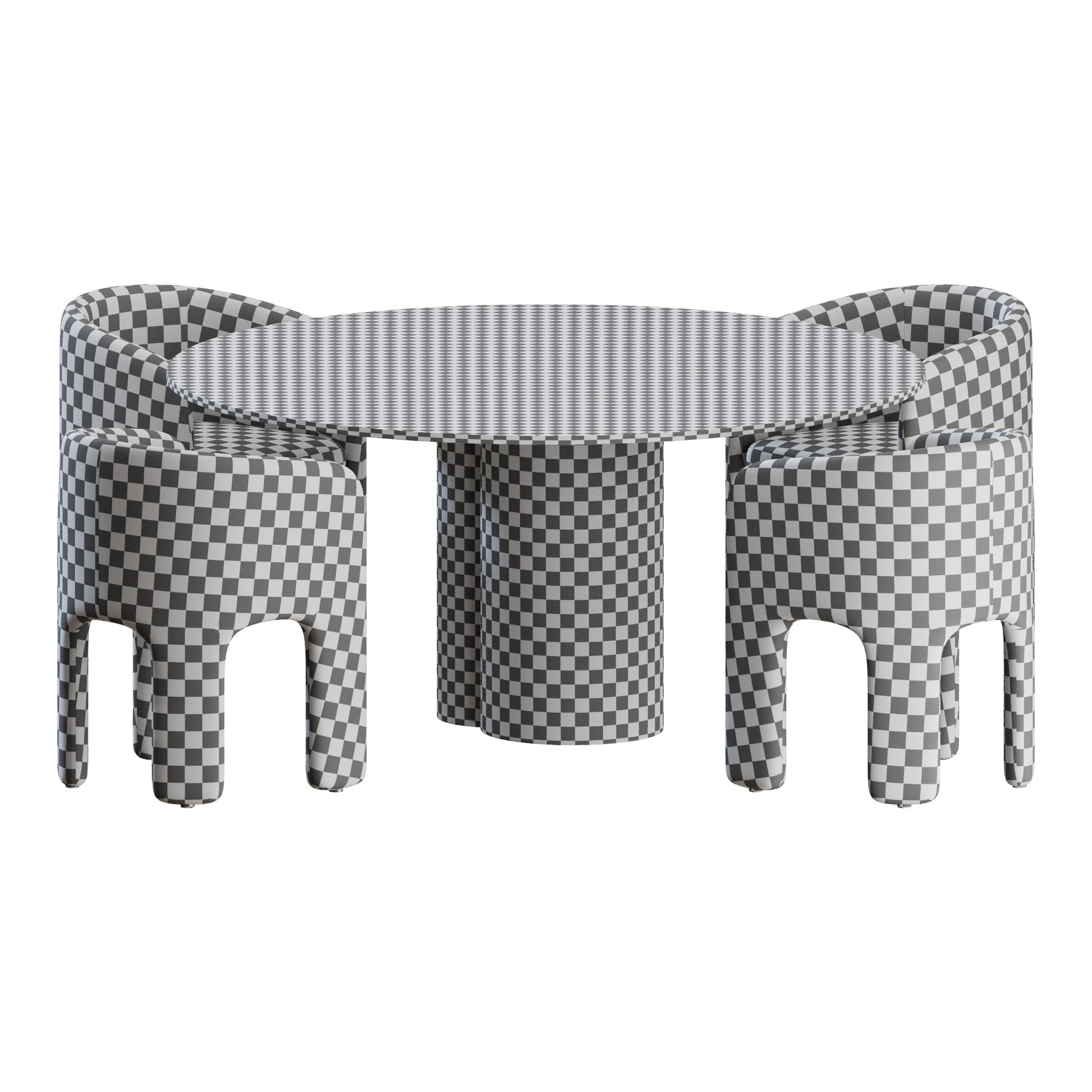 Cali Chair Arcade Table by Ditre Italia 3D Model
