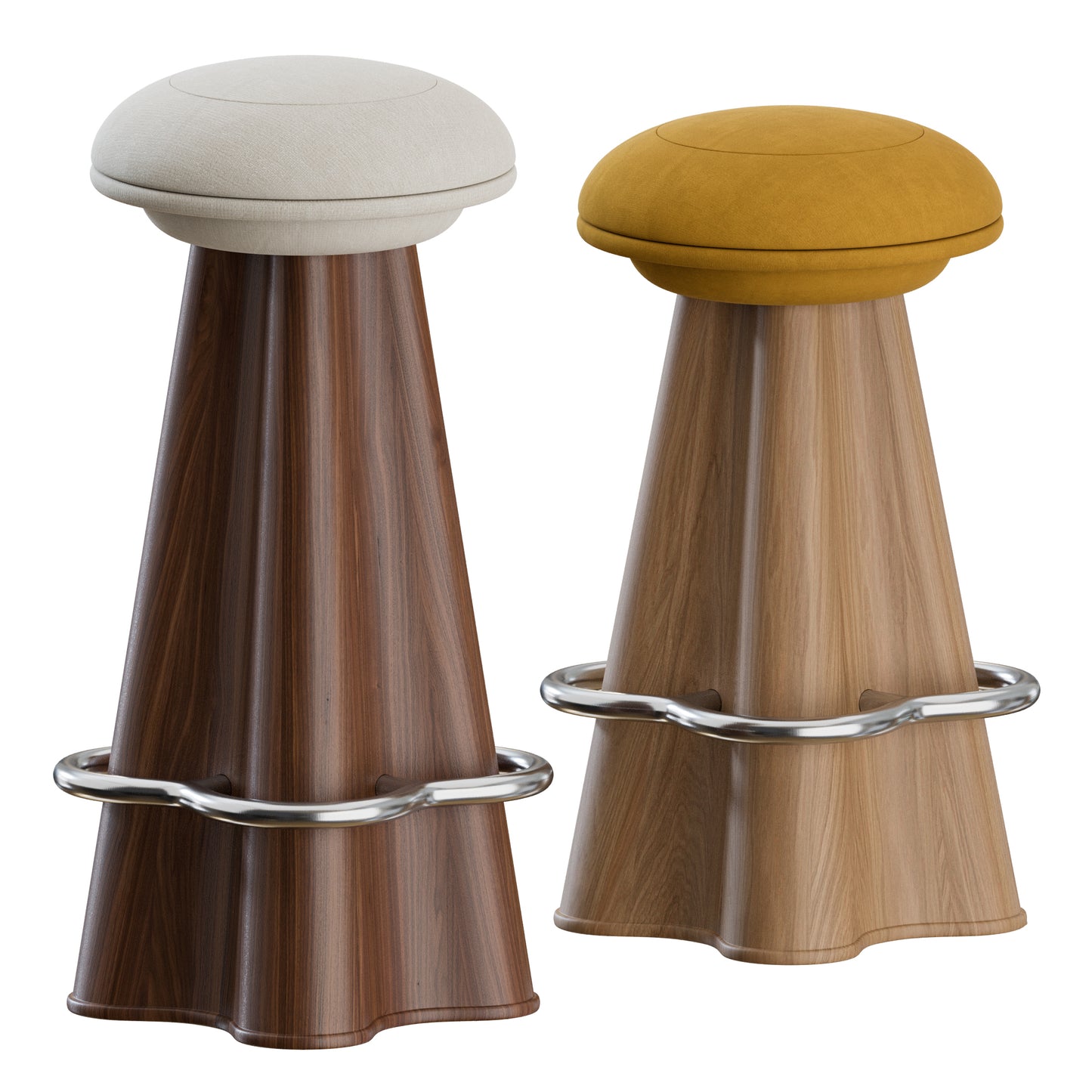 Carlo Stool and Counter by Bryan O'Sullivan 3D Model