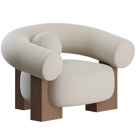 Cassette Armchair by Collector Group 3D Model