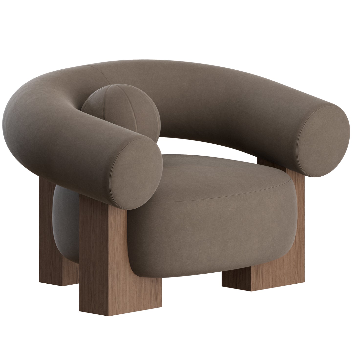 Cassette Armchair by Collector Group 3D Model