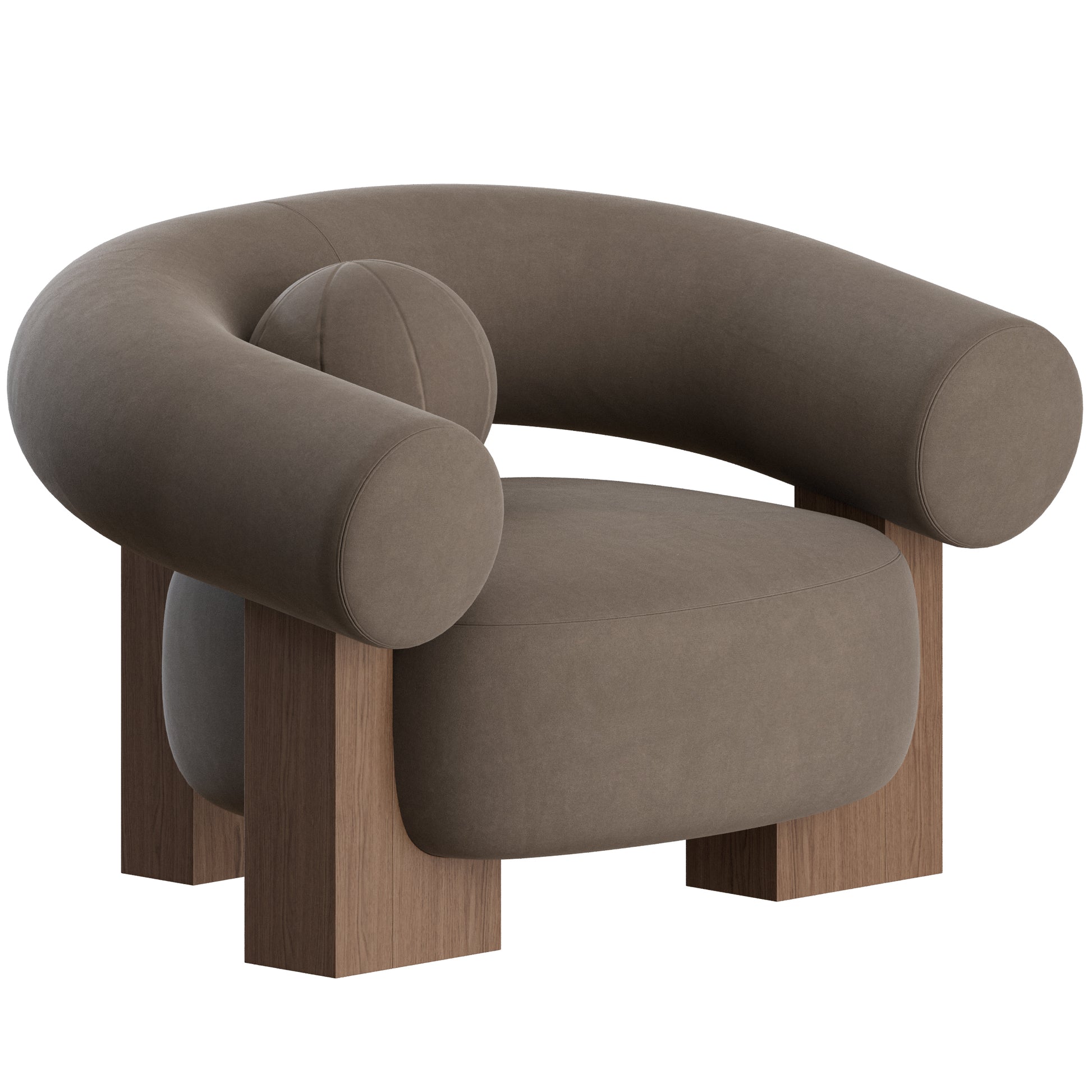 Cassette Armchair by Collector Group 3D Model