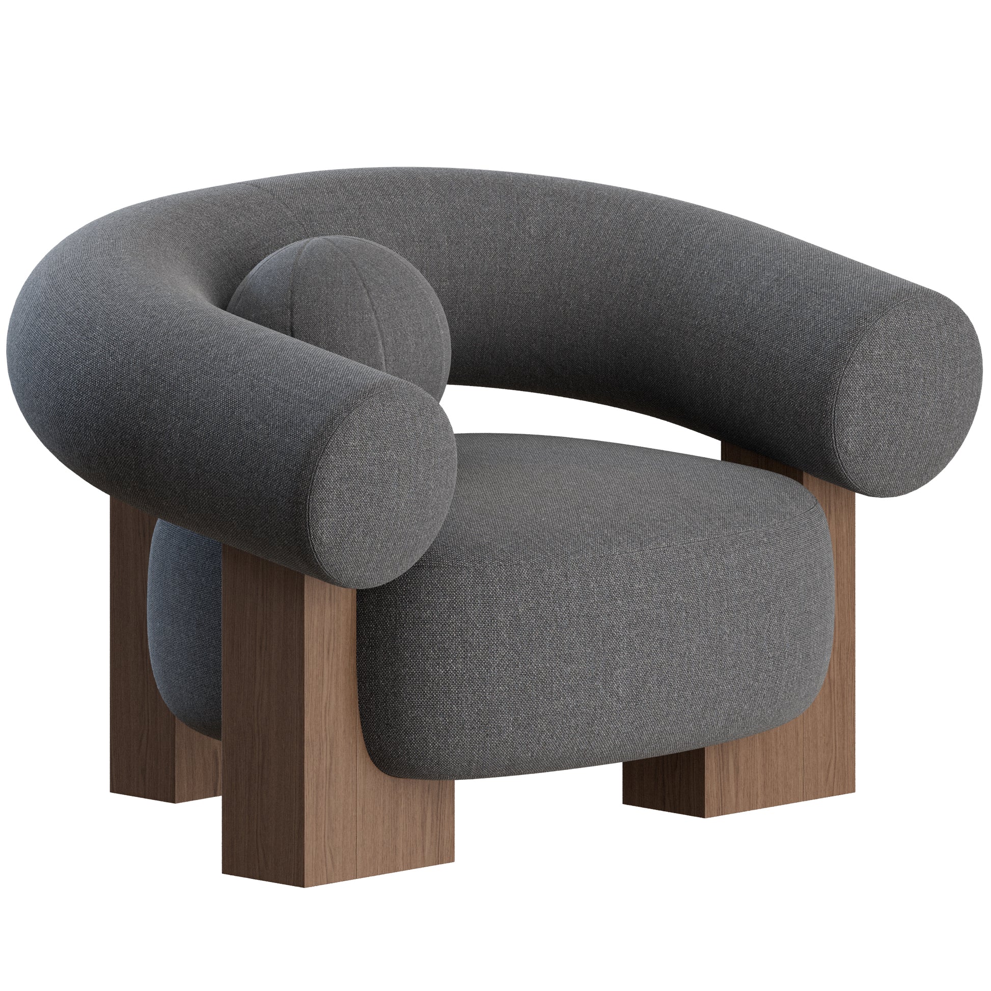 Cassette Armchair by Collector Group 3D Model