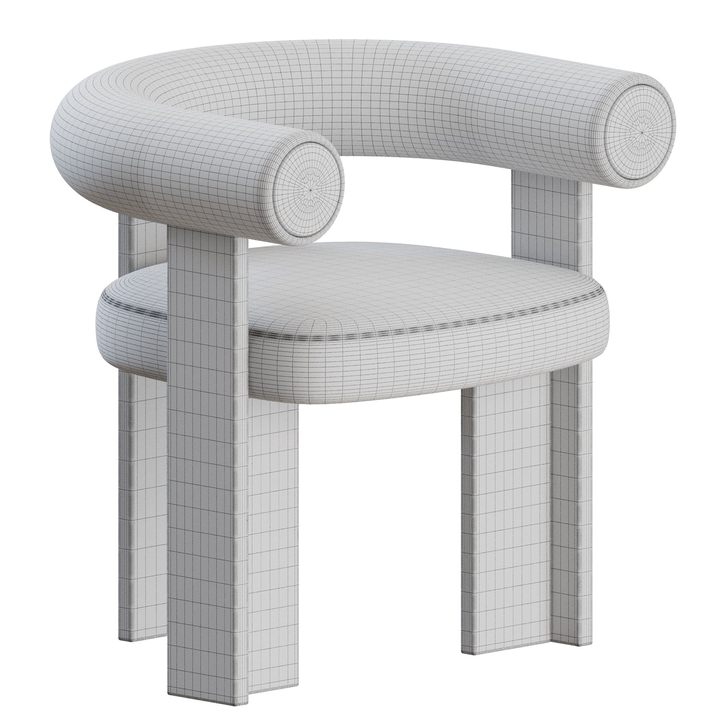 Cassette Chair by Collector Group 3D Model