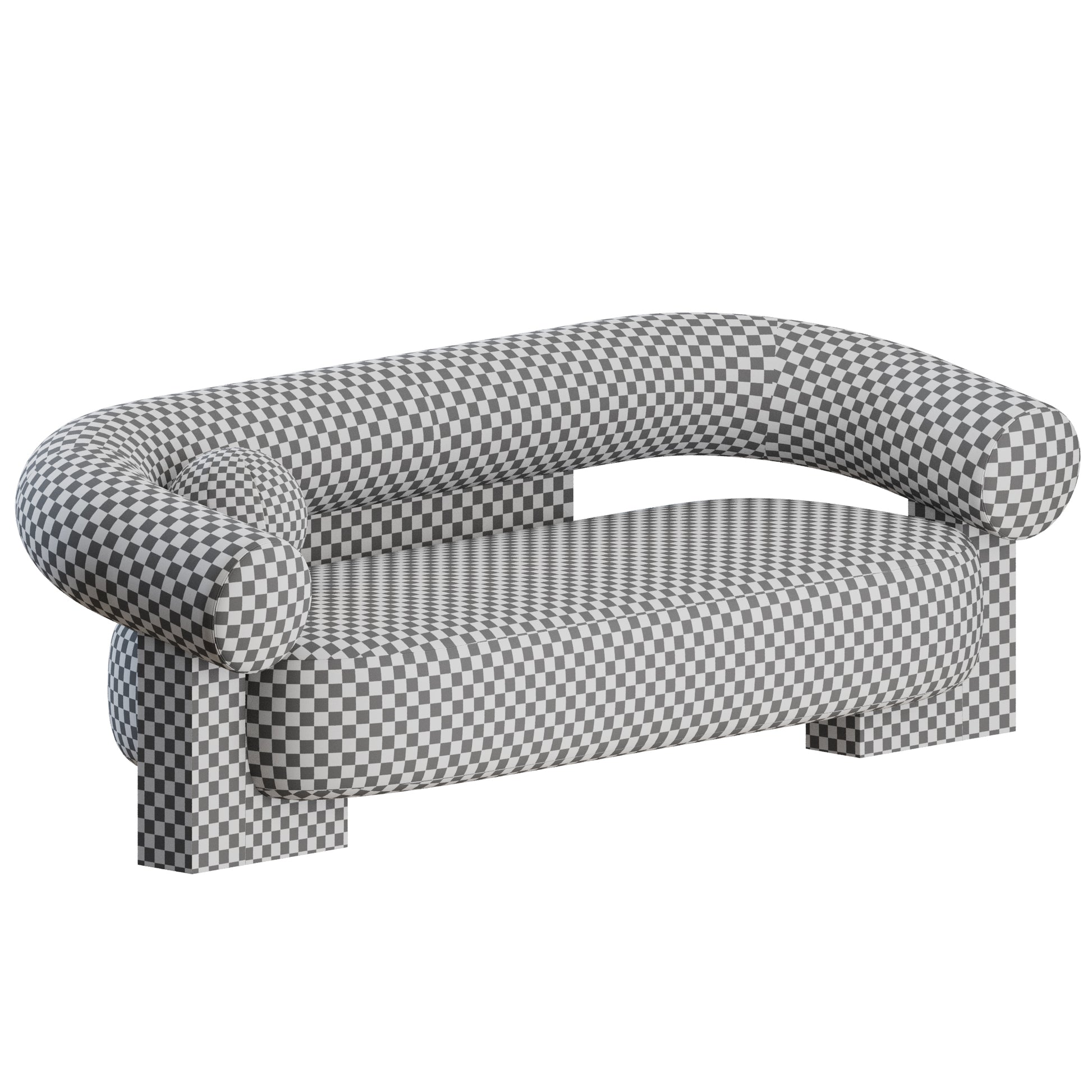 Cassette Sofa by Collector Group 3D Model