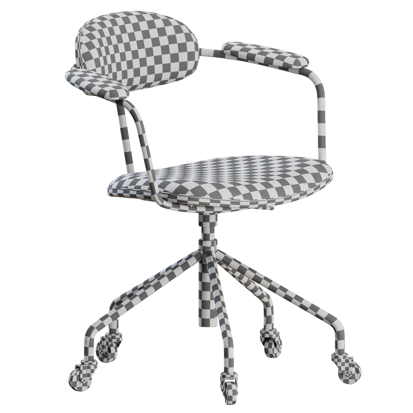 CH621 Swivel Chair by Carl Hansen 3D Model