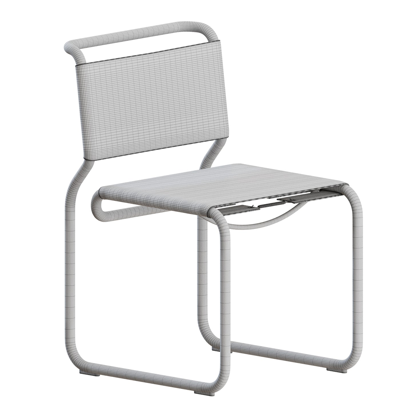 CH66 Chair by Cassina 3D Model