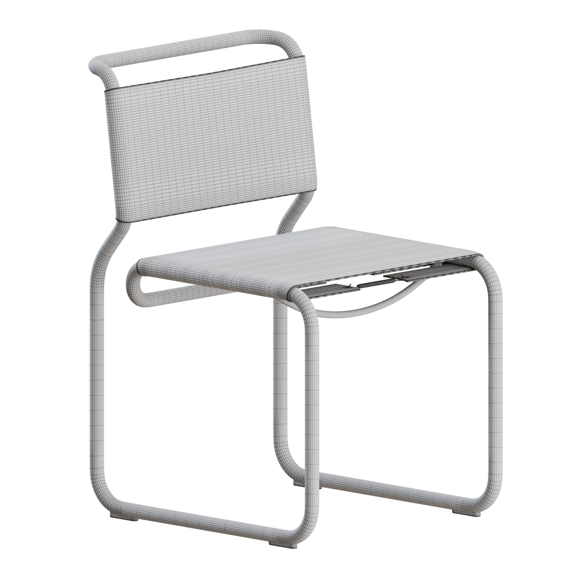 CH66 Chair by Cassina 3D Model