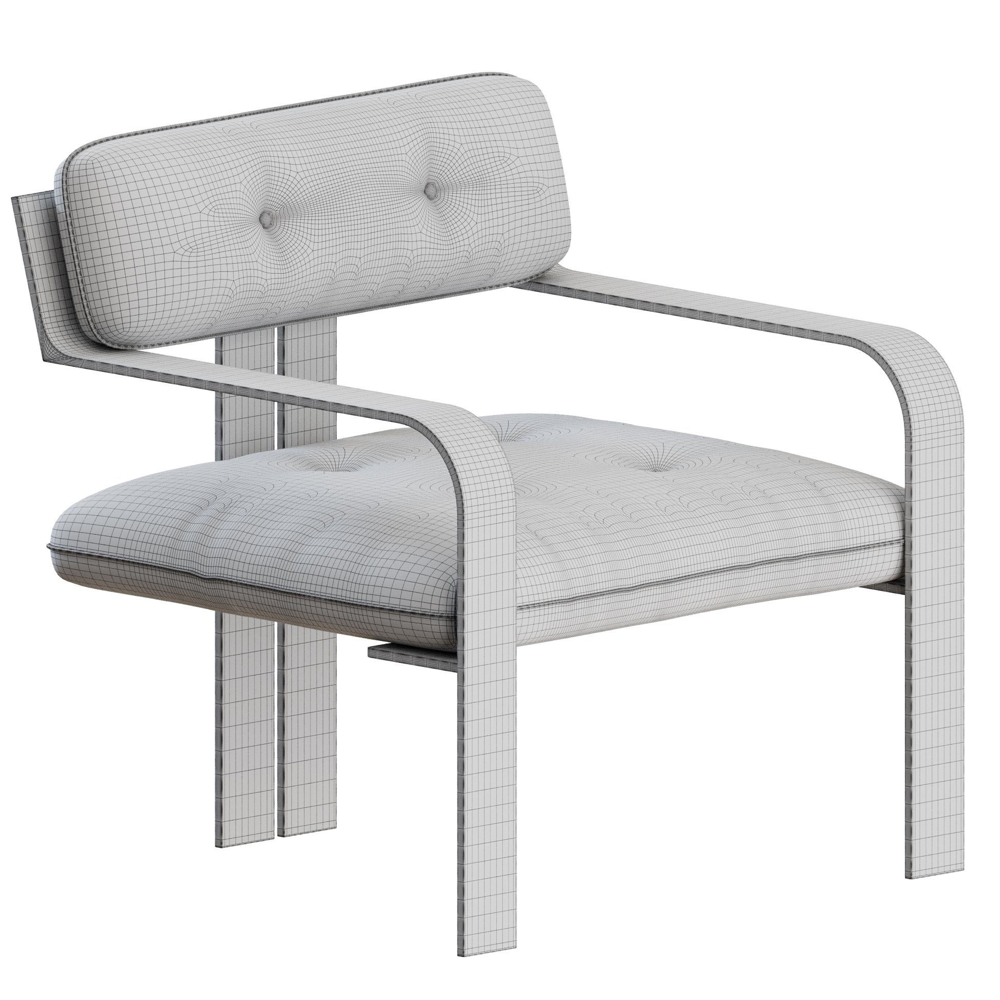 Chair 01 Armchair by House of Leon 3D Model