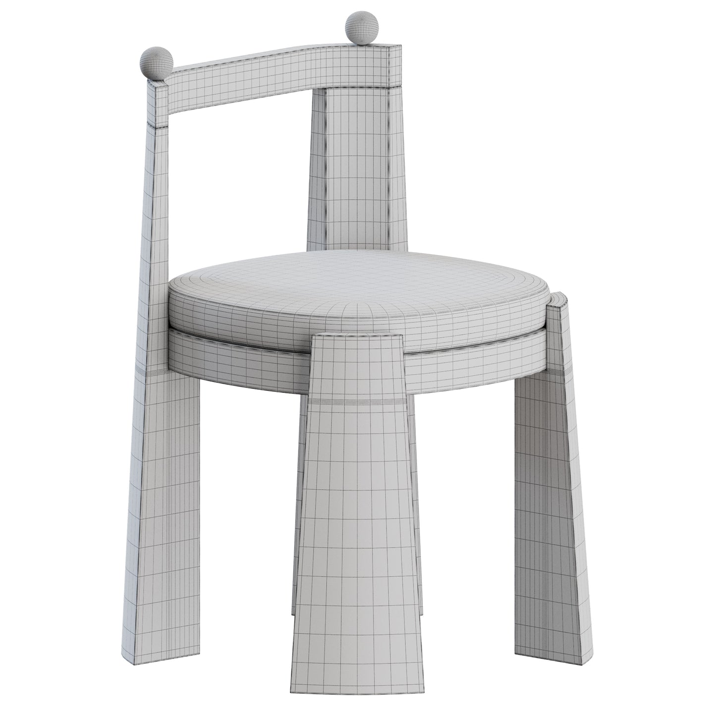 Chaise 1976 Chair by Nouveau Standard 3D Model