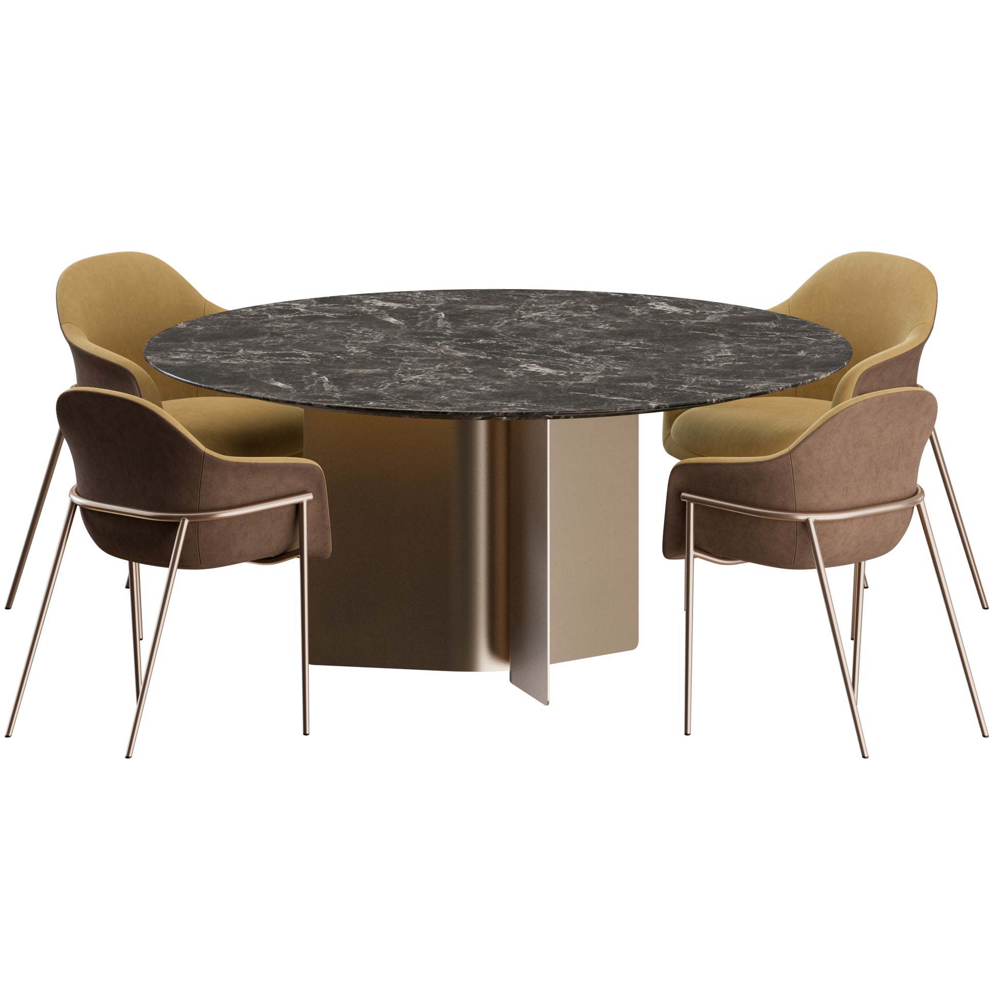 Chia Chair + Wave Table By Marelli 3D Model