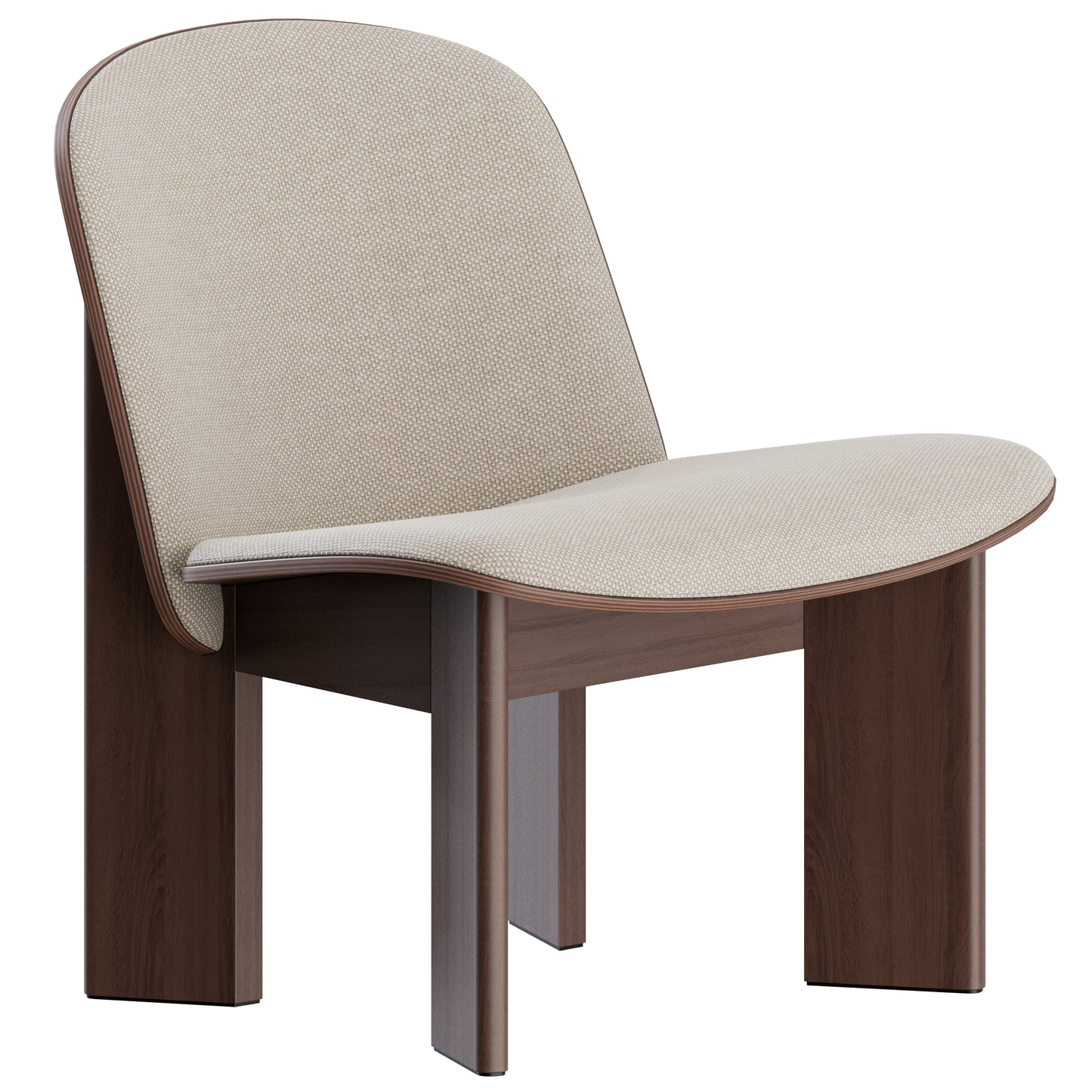 Chisel Lounge Chair Hay 3D Model