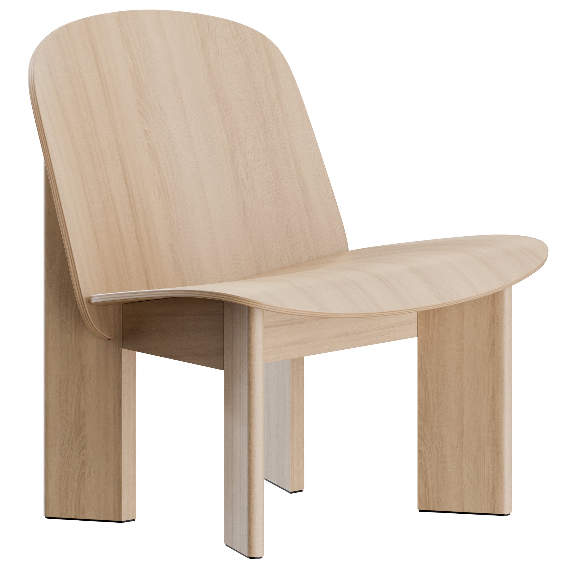 Chisel Lounge Chair Hay 3D Model