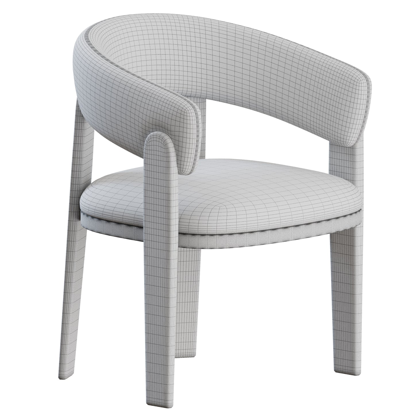 Chloe Chair by Giulio Marelli 3D Model