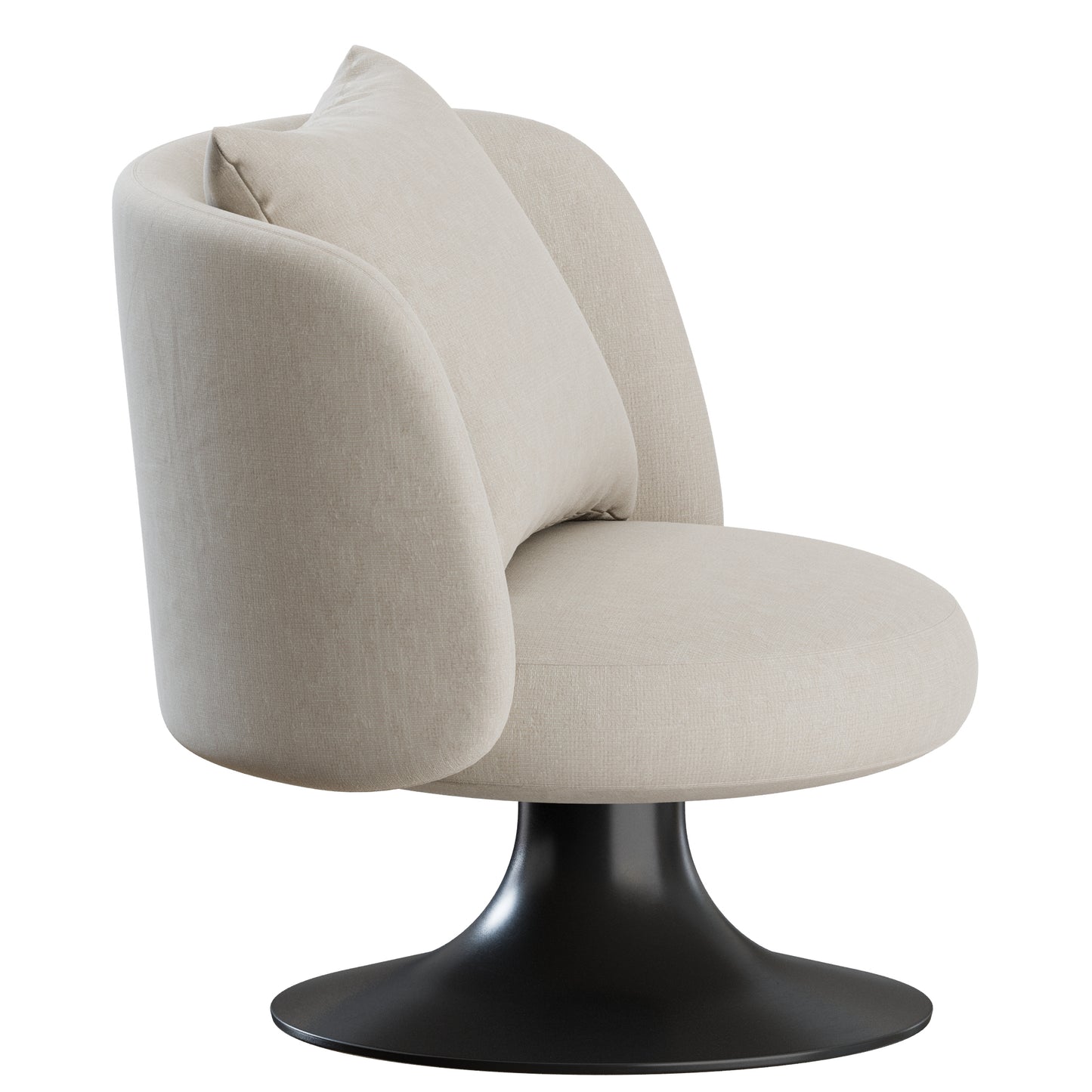 Choupette Armchair by Gallotti&Radice 3D Model
