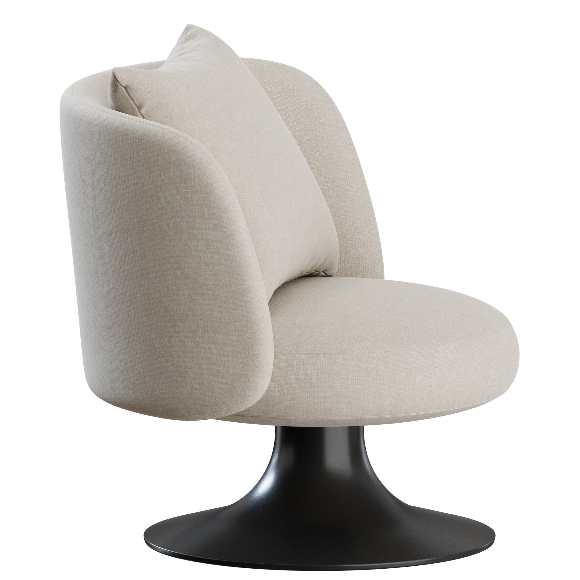 Choupette Armchair by Gallotti&Radice 3D Model