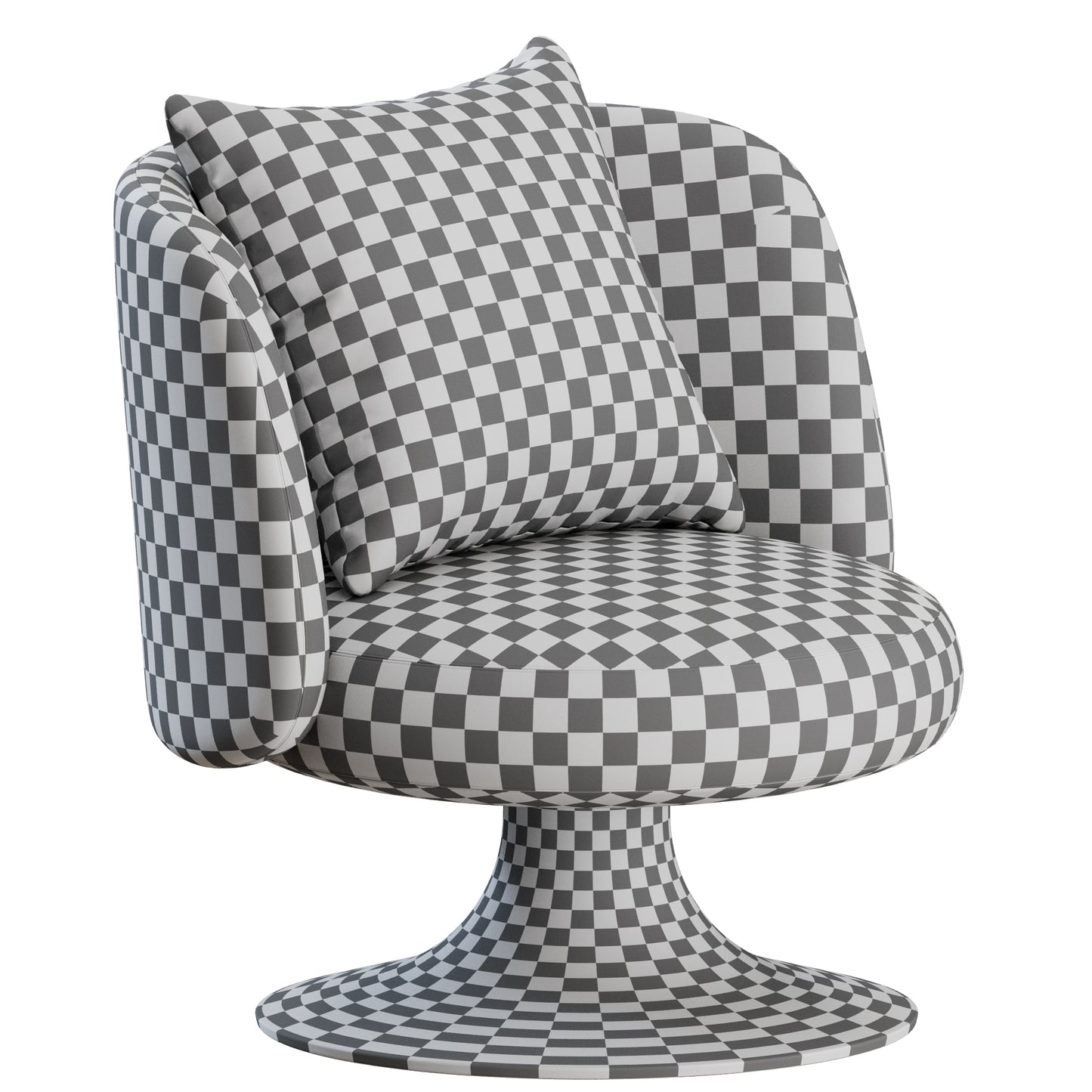 Choupette Armchair by Gallotti&Radice 3D Model