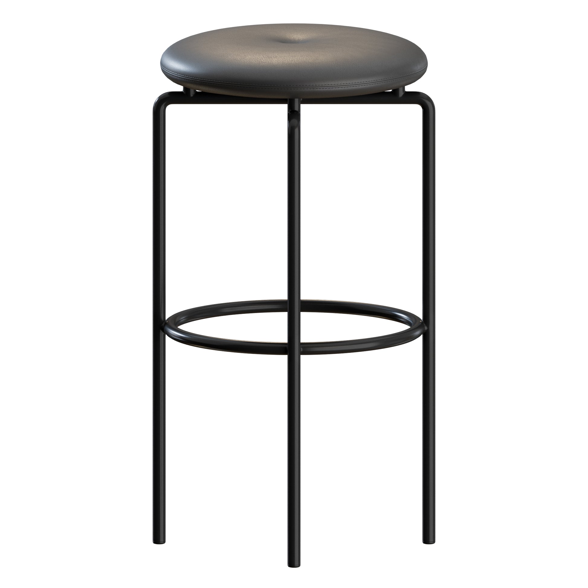Circular Bar Stool by Bassam Fellows 3D Model