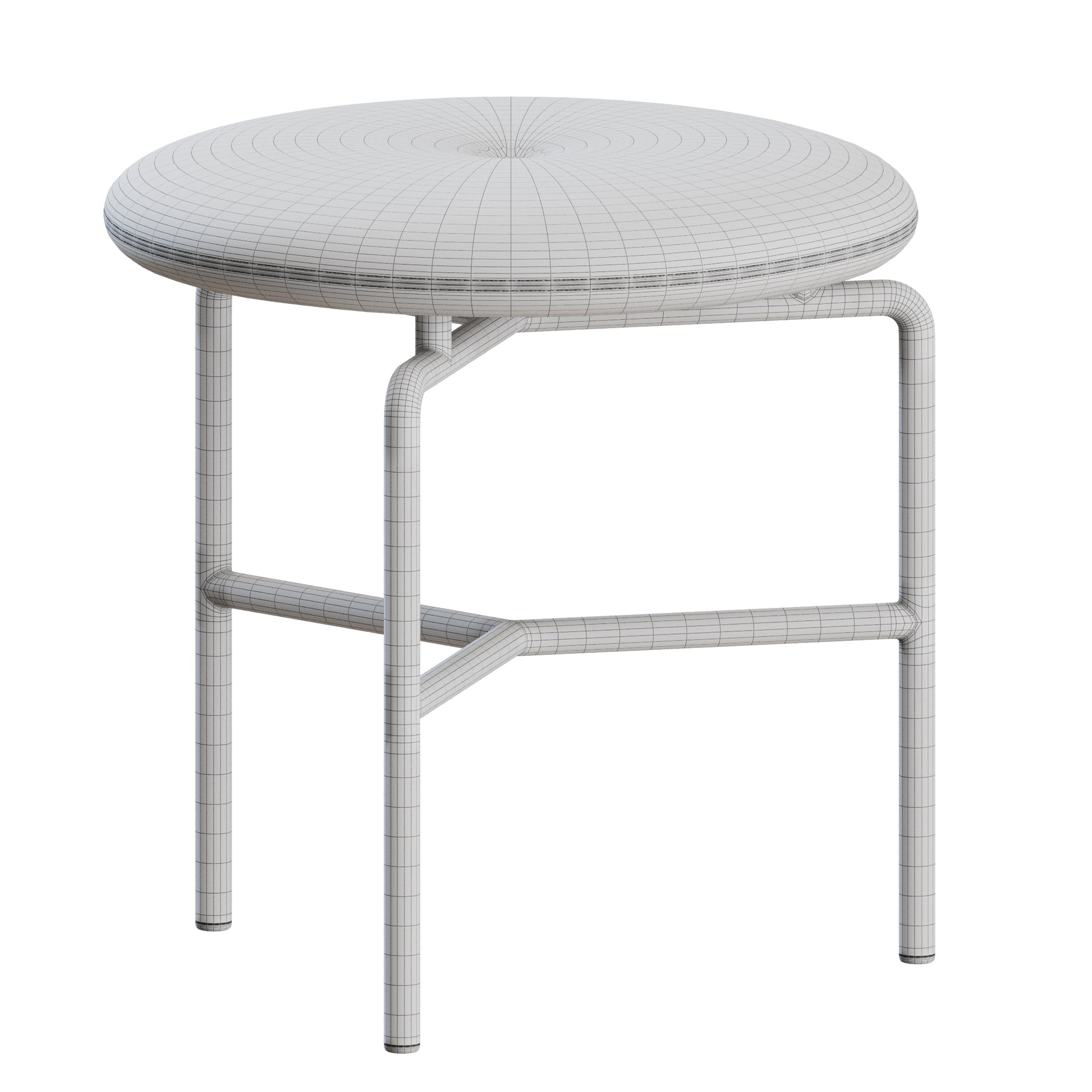 Circular Stool by Bassam Fellows 3D Model