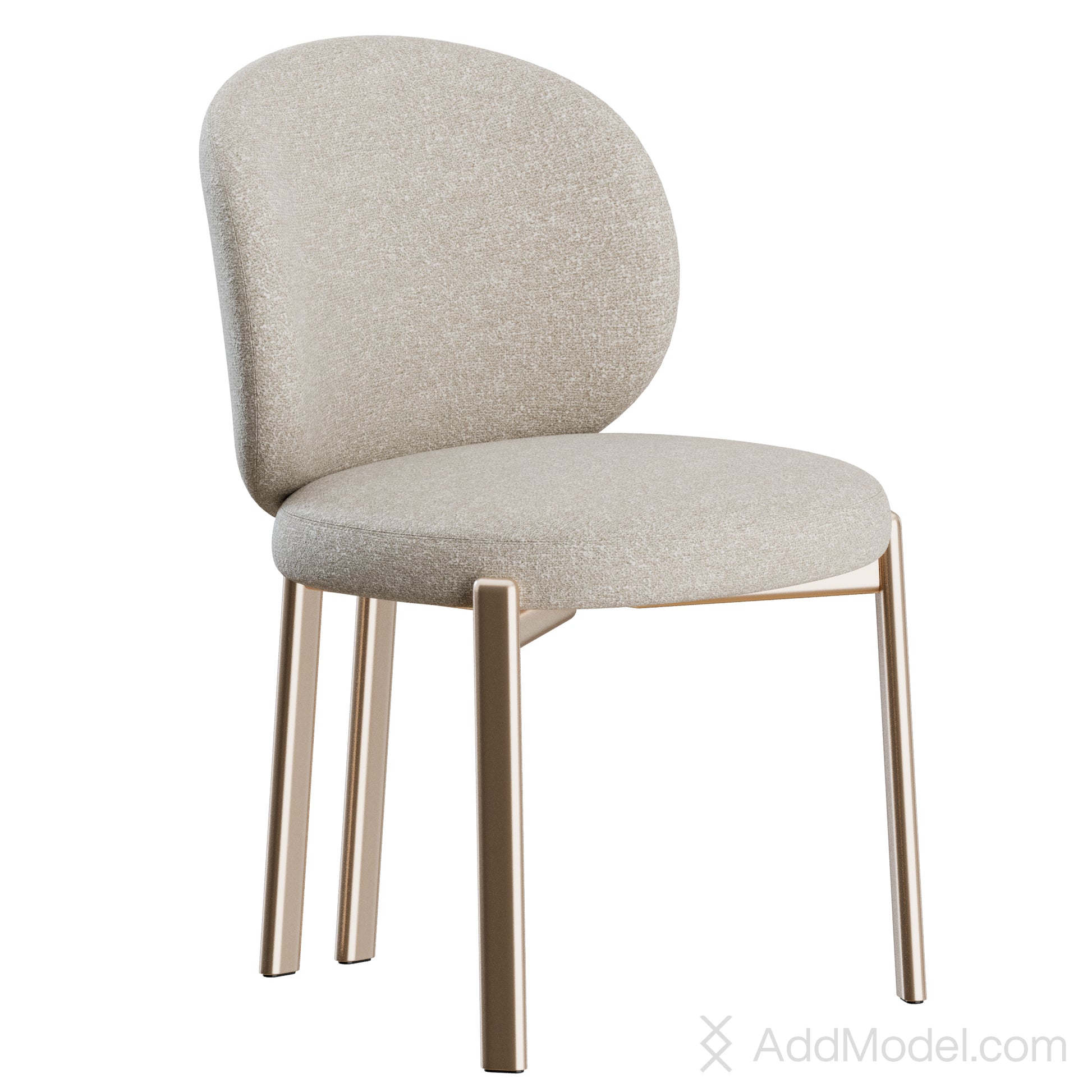 Clara Chair By Marelli 3D Model