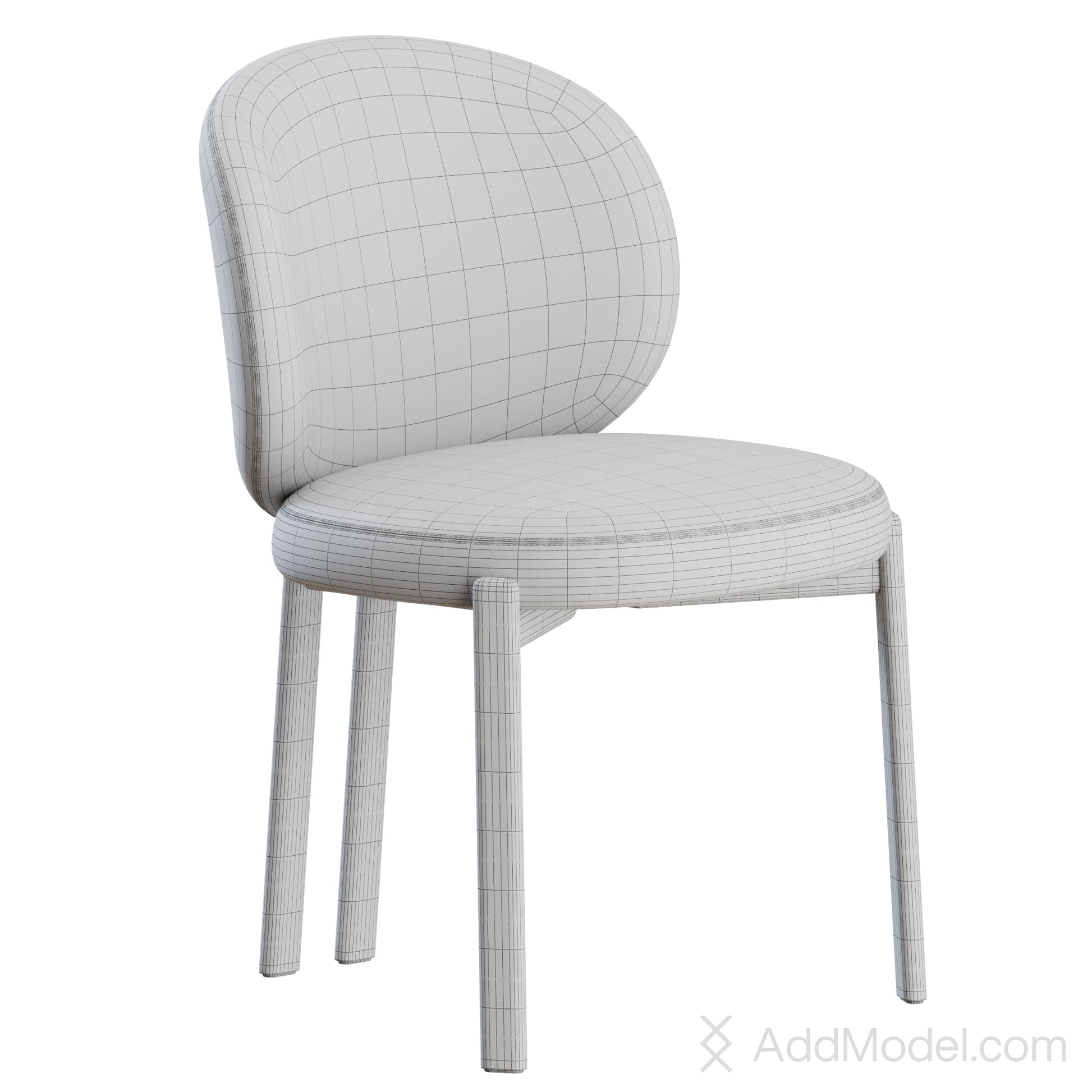 Clara Chair By Marelli 3D Model