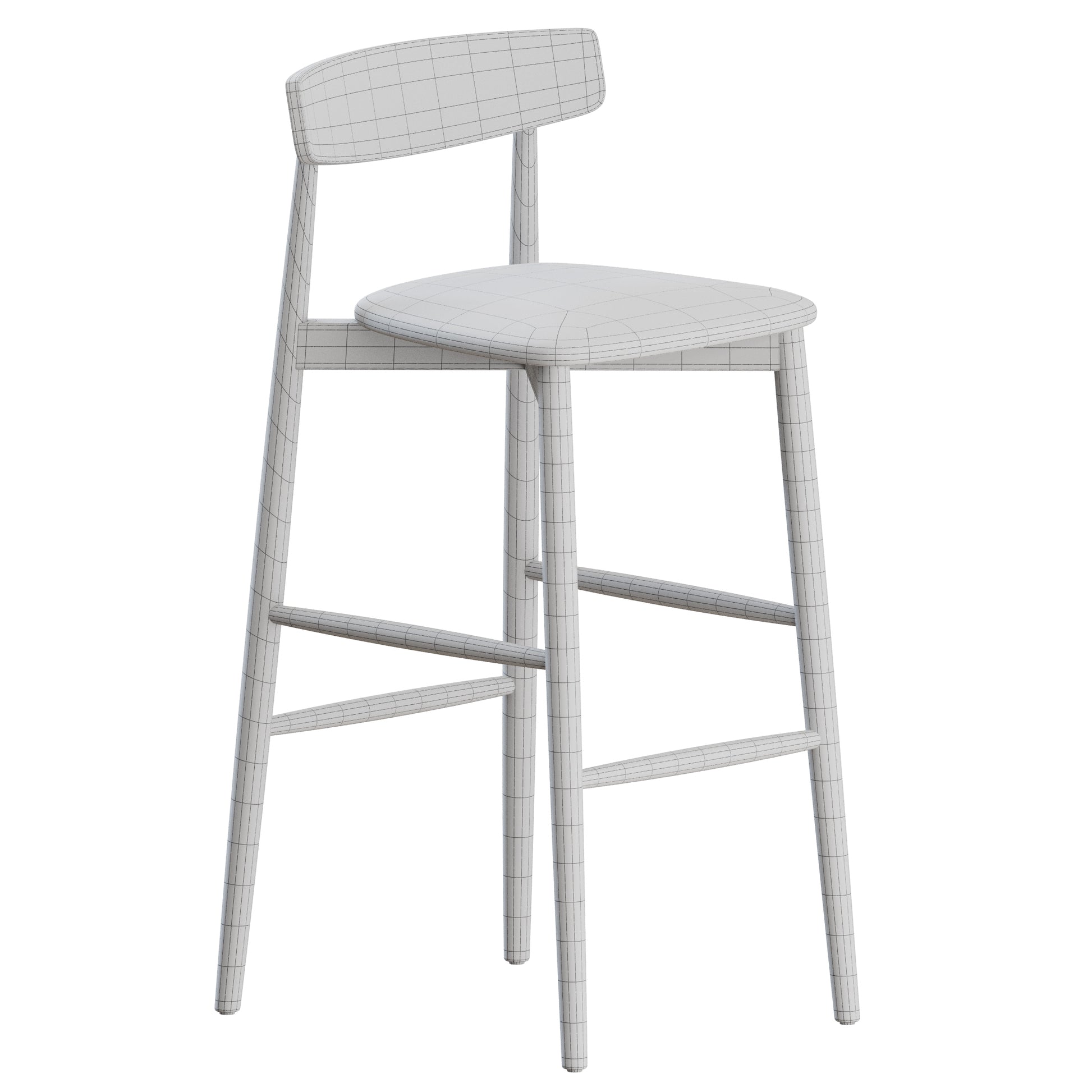 Claretta Stools by Miniforms 3D Model