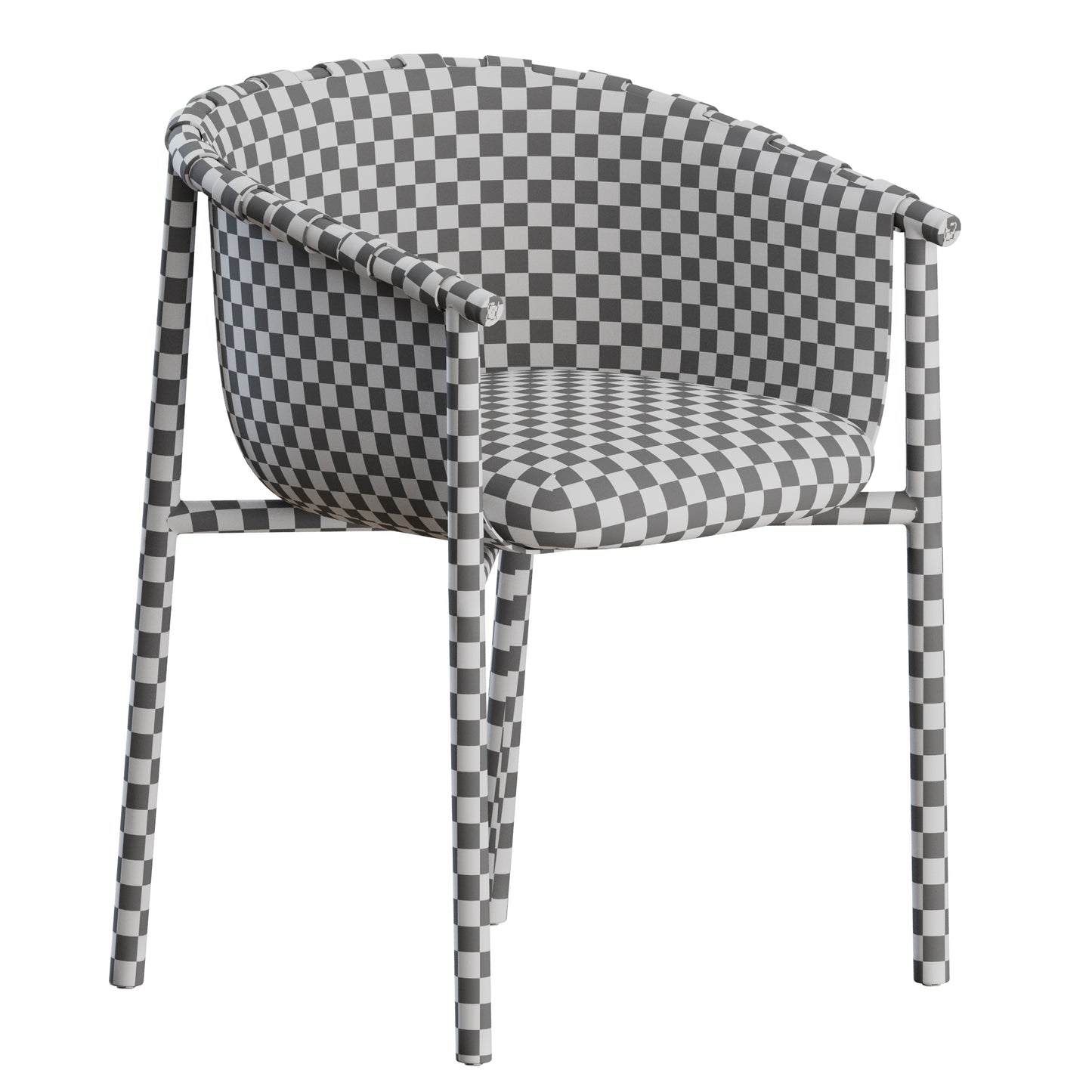 Cleo Dining Chair by Fendi Casa 3D Model