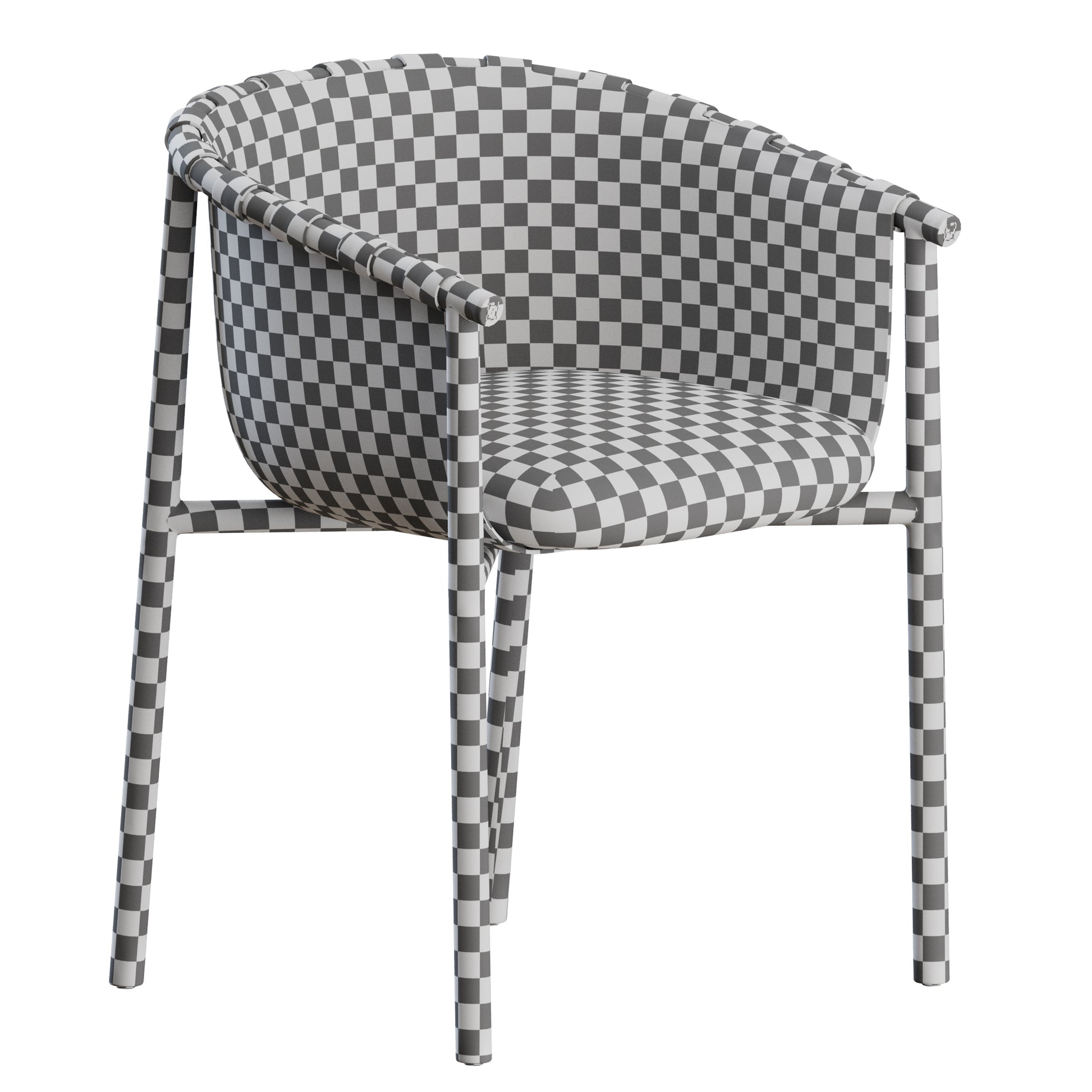 Cleo Dining Chair by Fendi Casa 3D Model