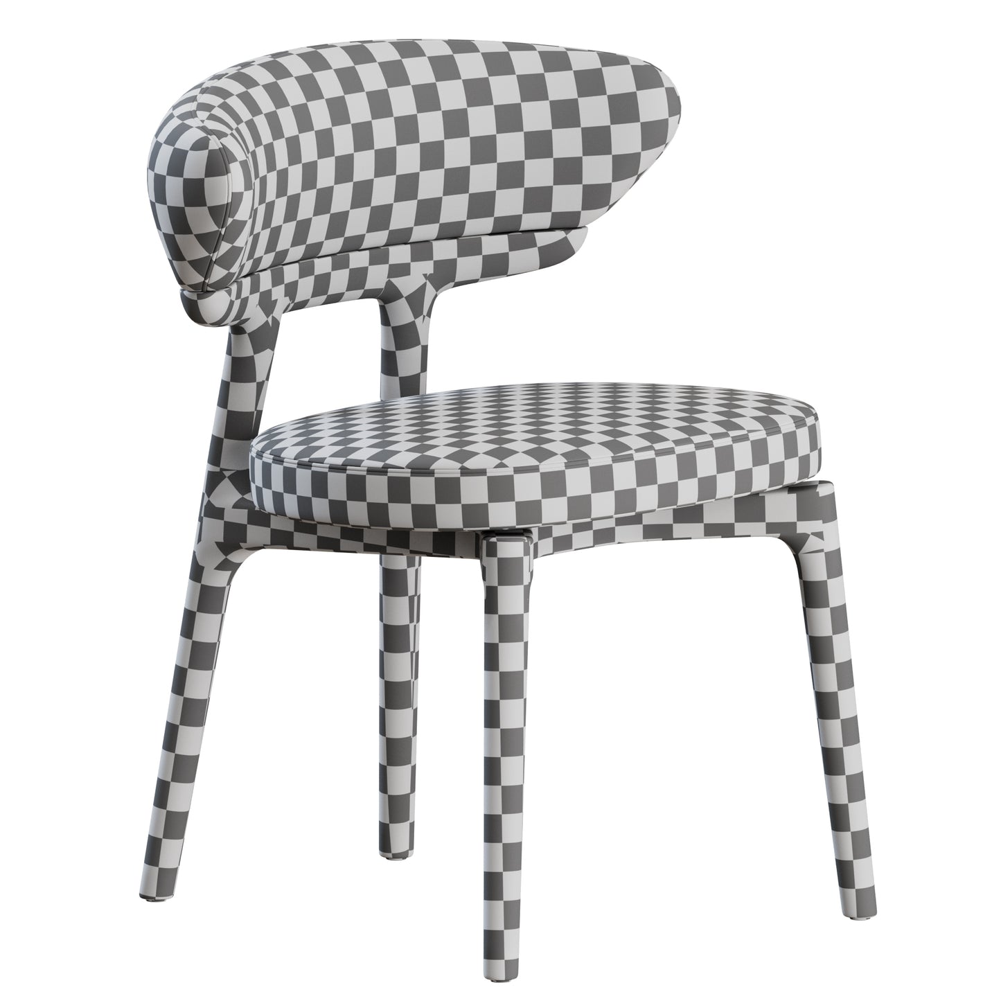Clotilde Chair by Baxter 3D Model