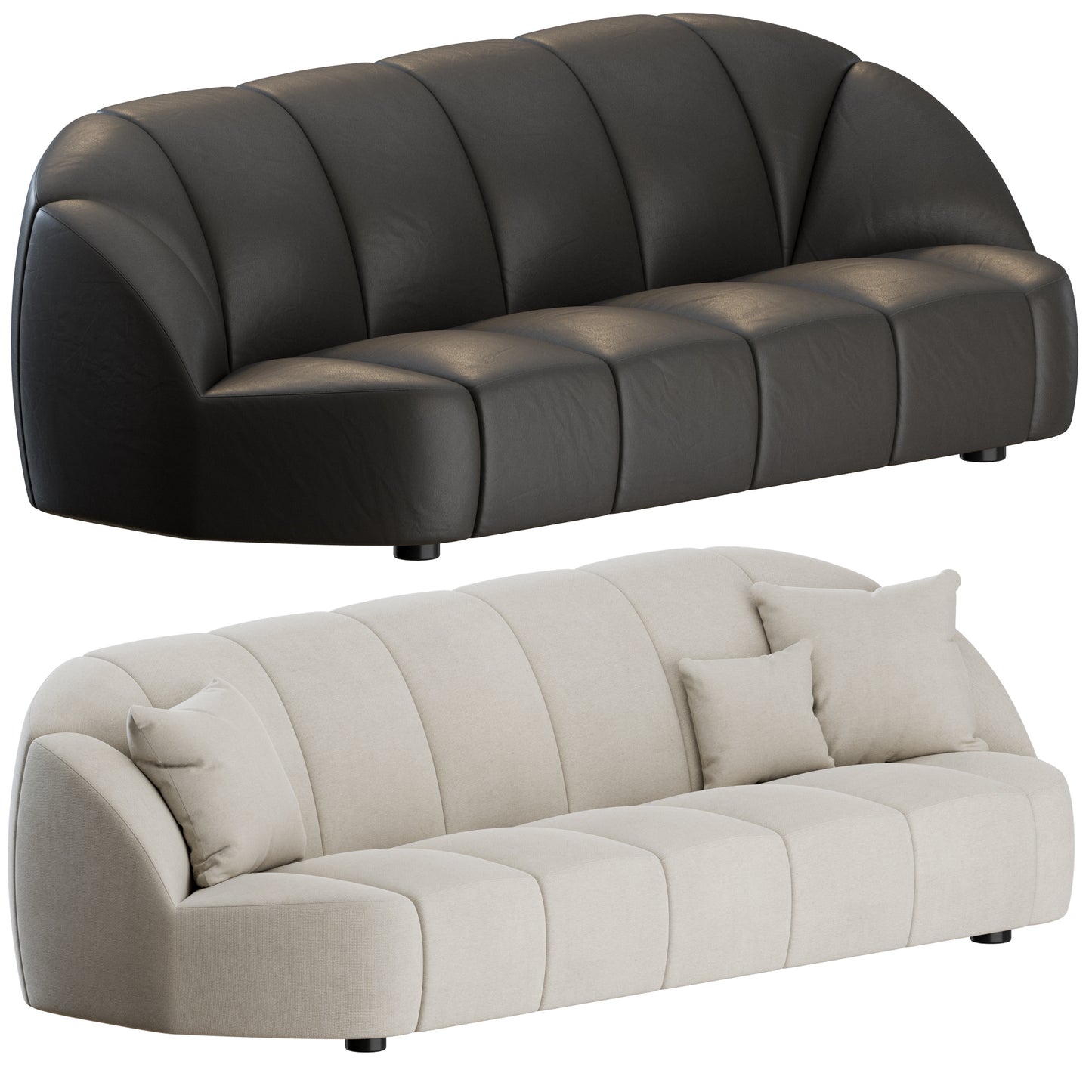Cloud Sofa By Gallotti Radice 3D Model