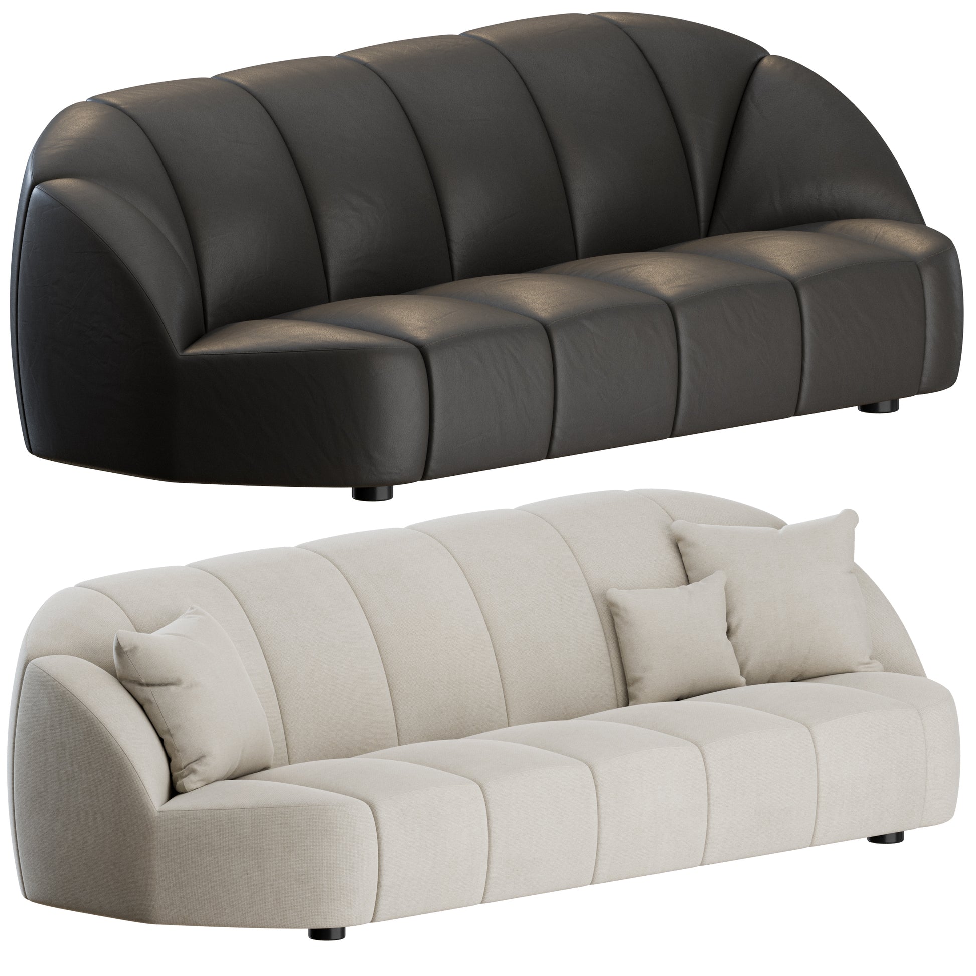 Cloud Sofa By Gallotti Radice 3D Model