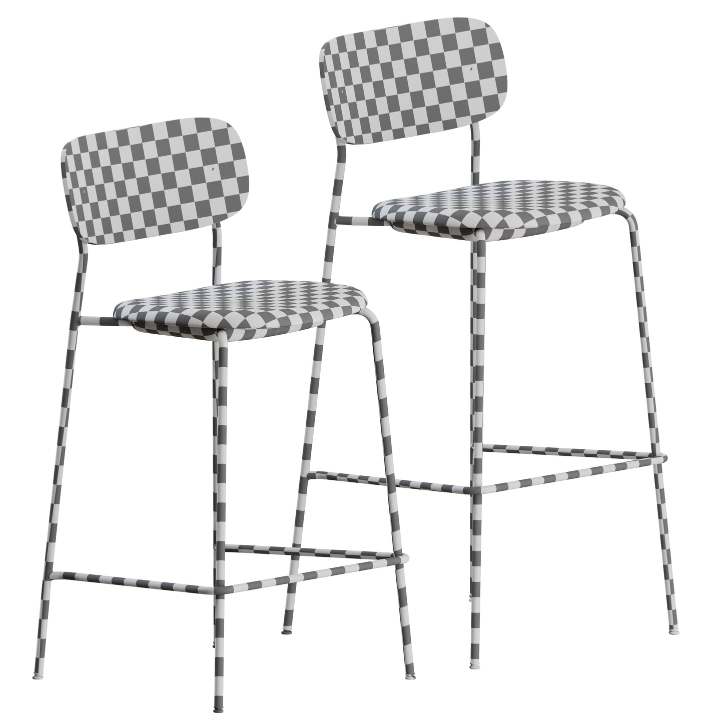 Co Bar Chair Seat Upholstered By Audo Copenhagen 3D Model