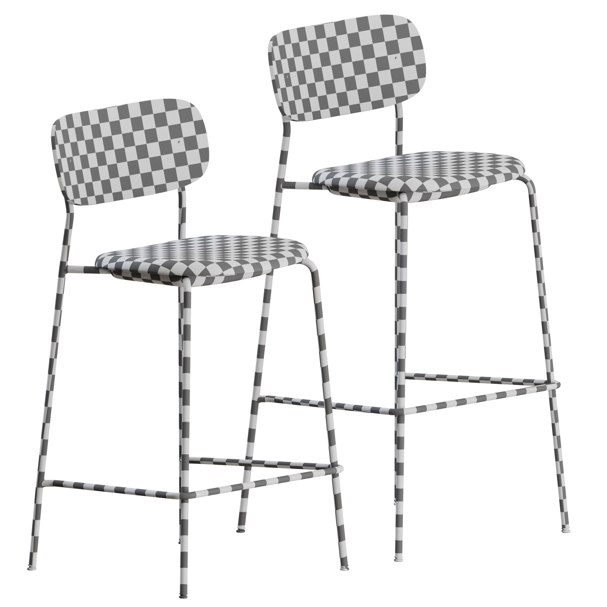 Co Bar Chair Seat Upholstered By Audo Copenhagen 3D Model