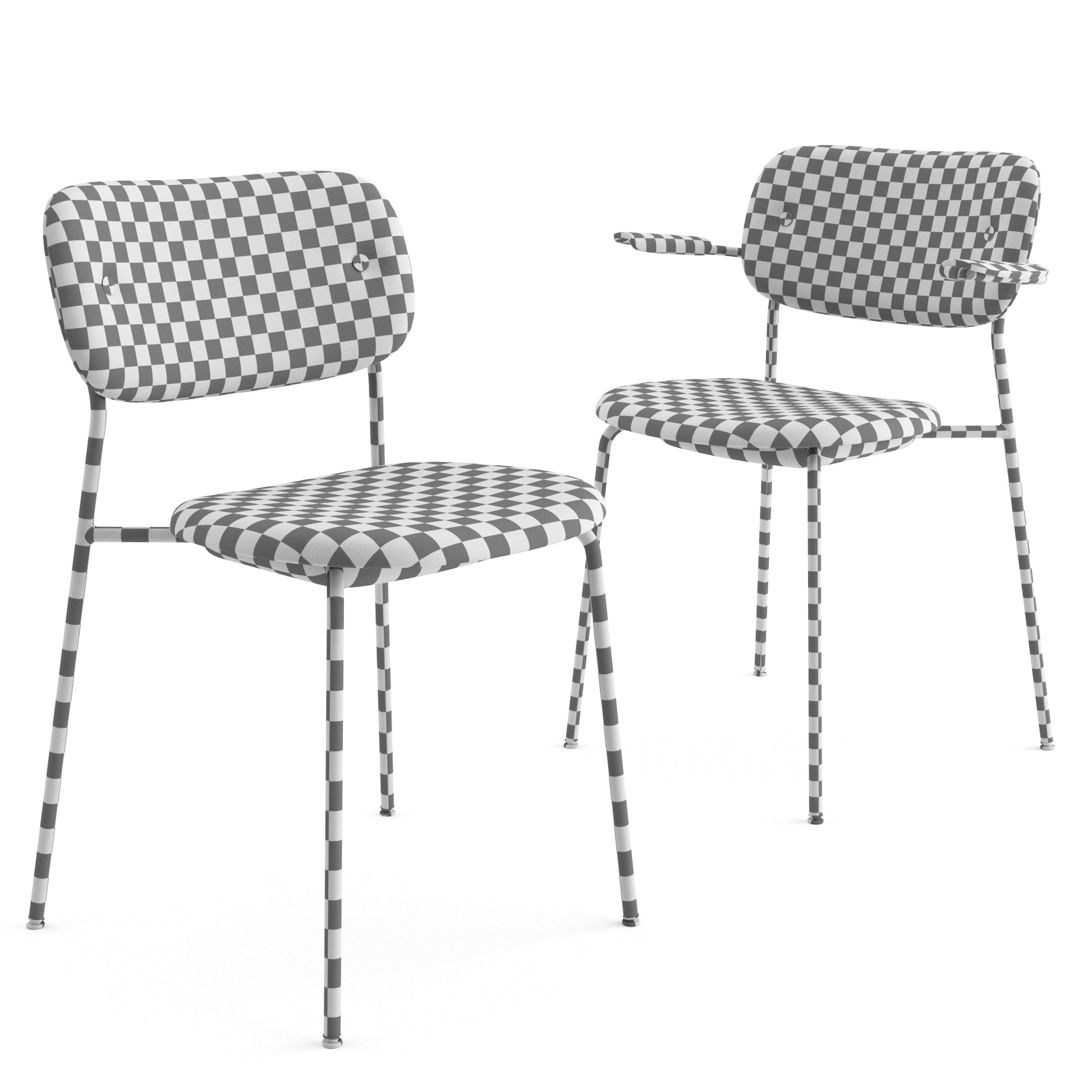 Co Chair Fully Upholstered Black By Audo Copenhagen 3D Model