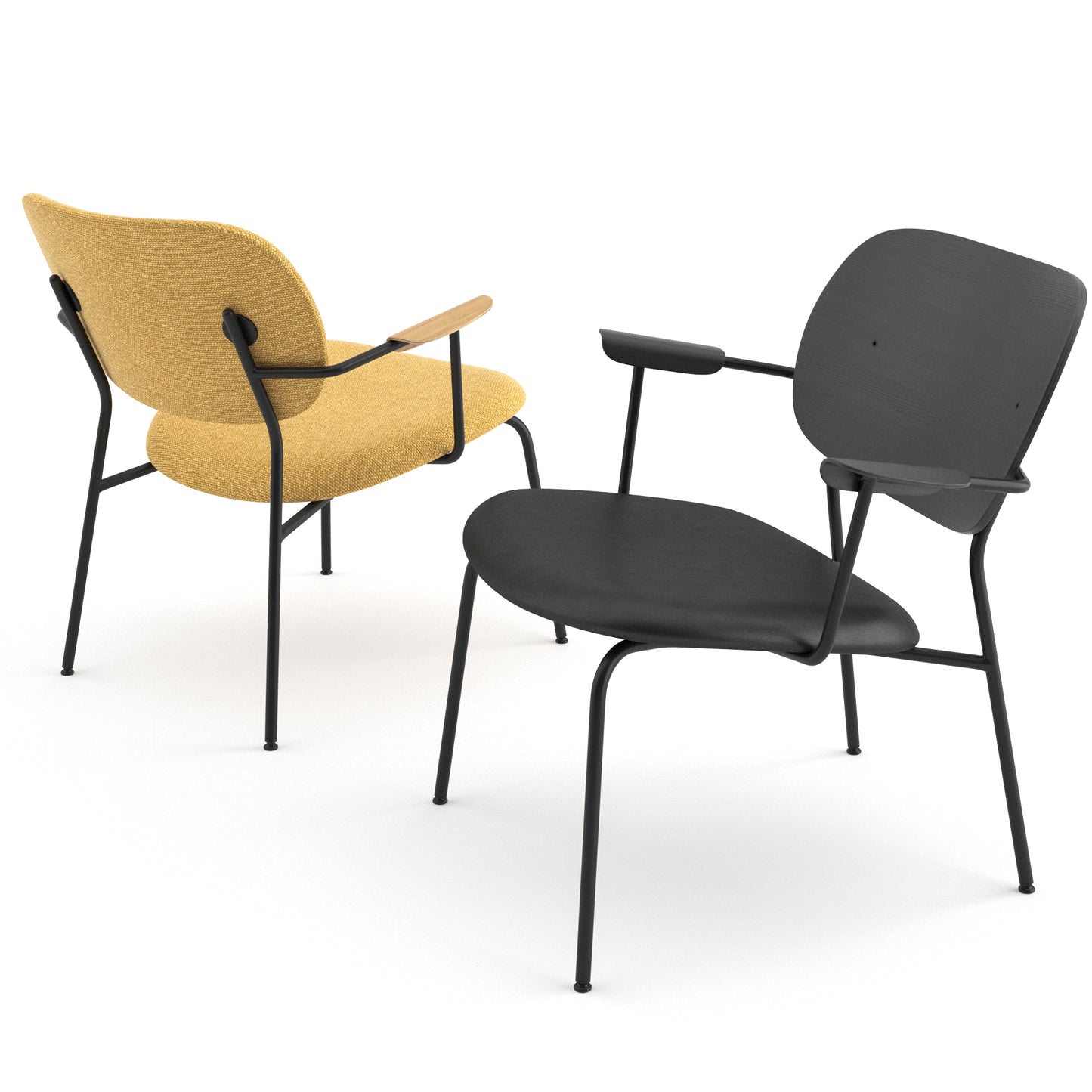 Co Lounge Chair Fully Upholstered By Audo Copenhagen 3D Model