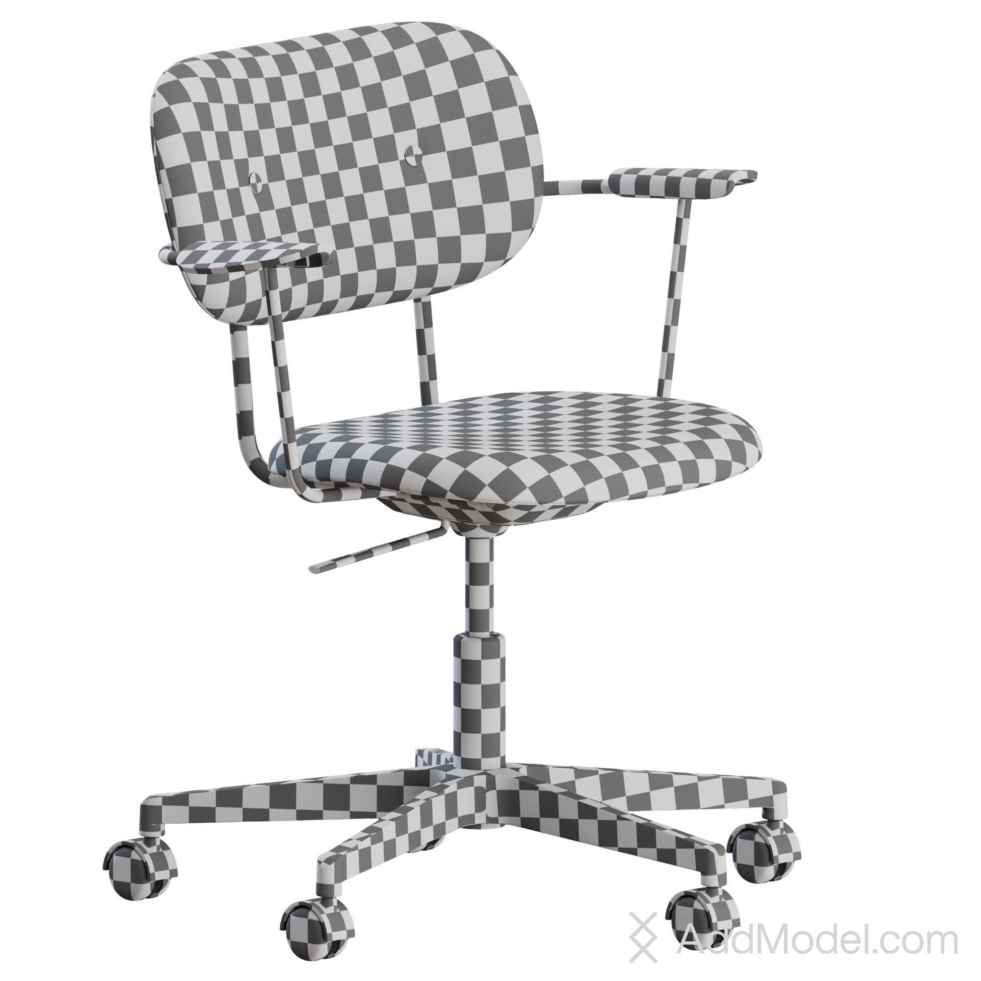 Co Task Chair Armrest By Audo Copenhagen 3D Model