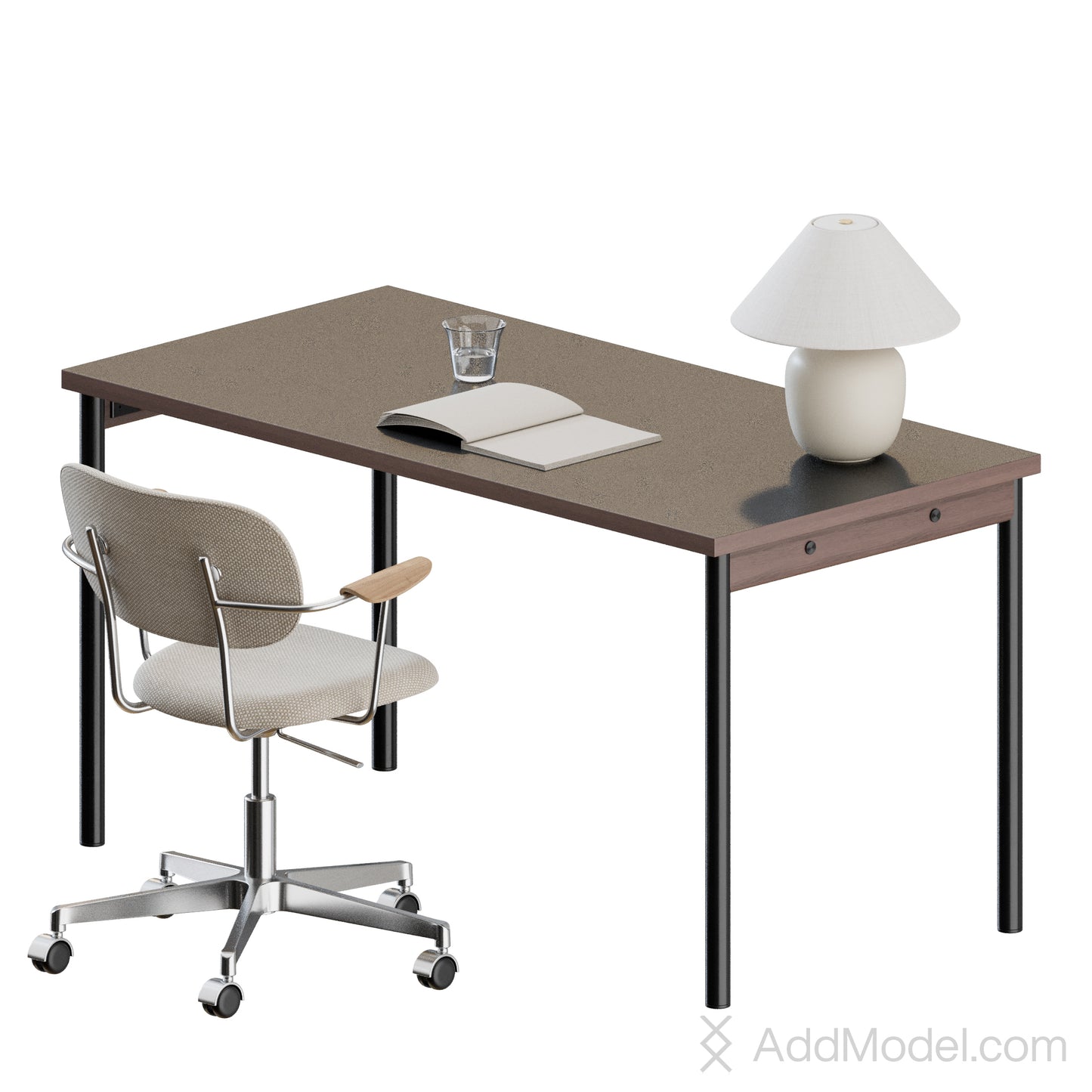 Co Task Chair Armrest Set By Audo Copenhagen 3D Model