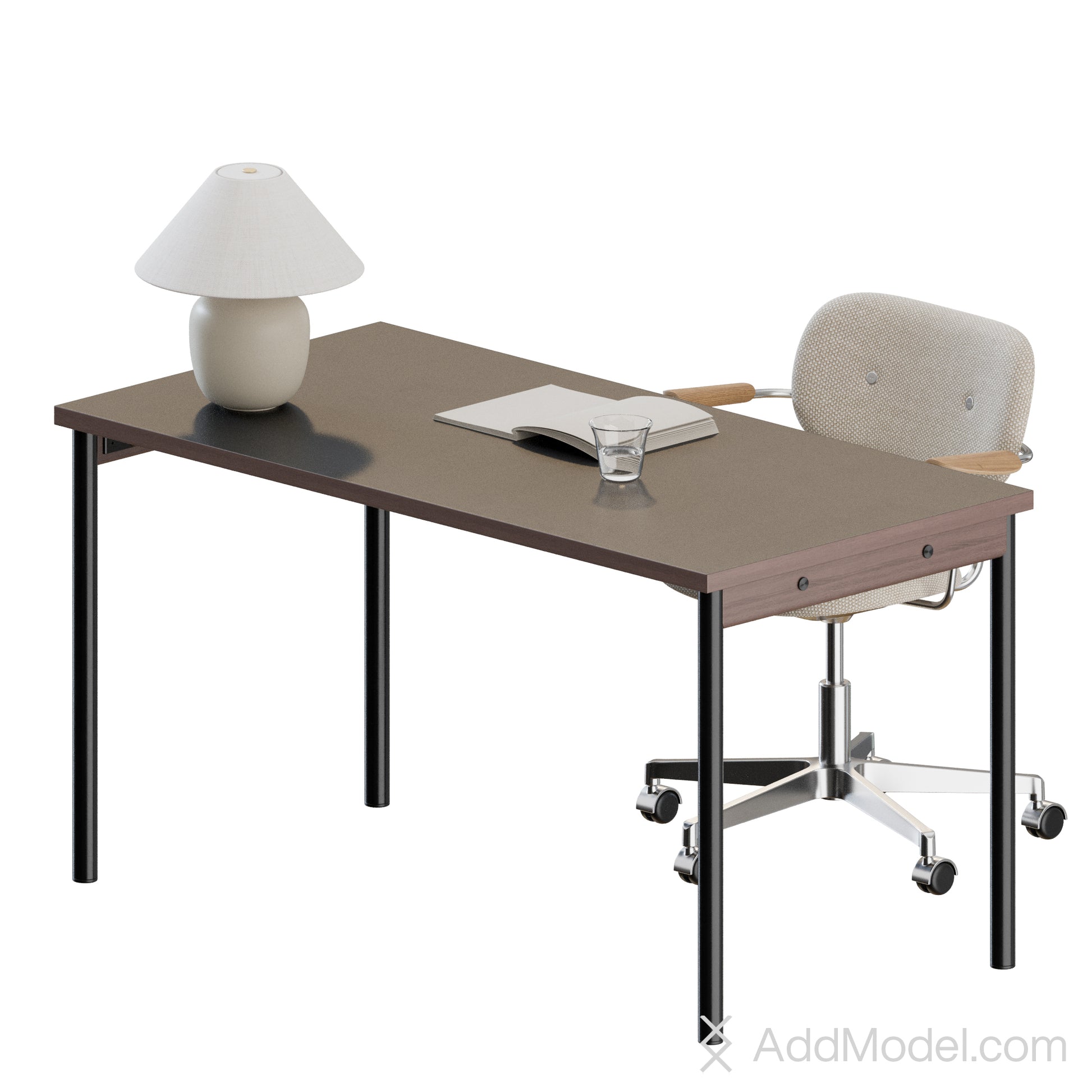 Co Task Chair Armrest Set By Audo Copenhagen 3D Model