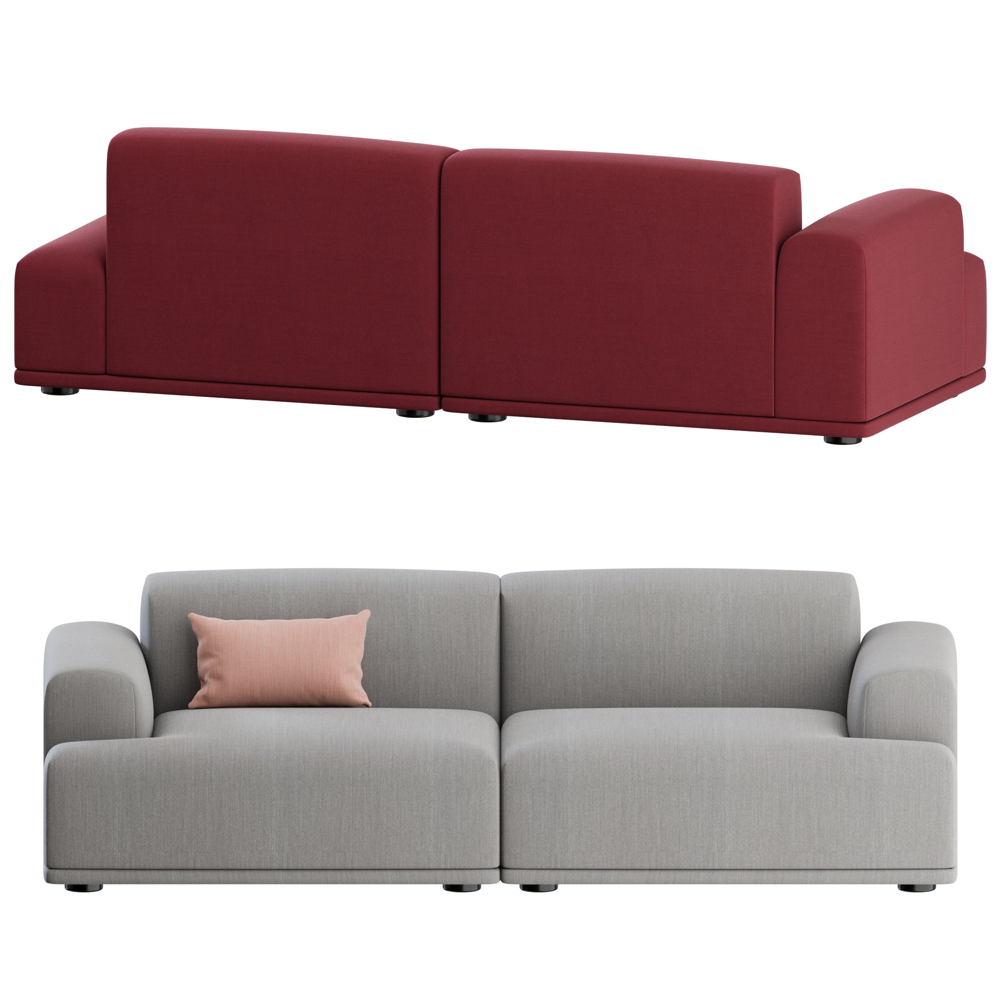 Connect Sofa 2 Seater By Muuto 3D Model
