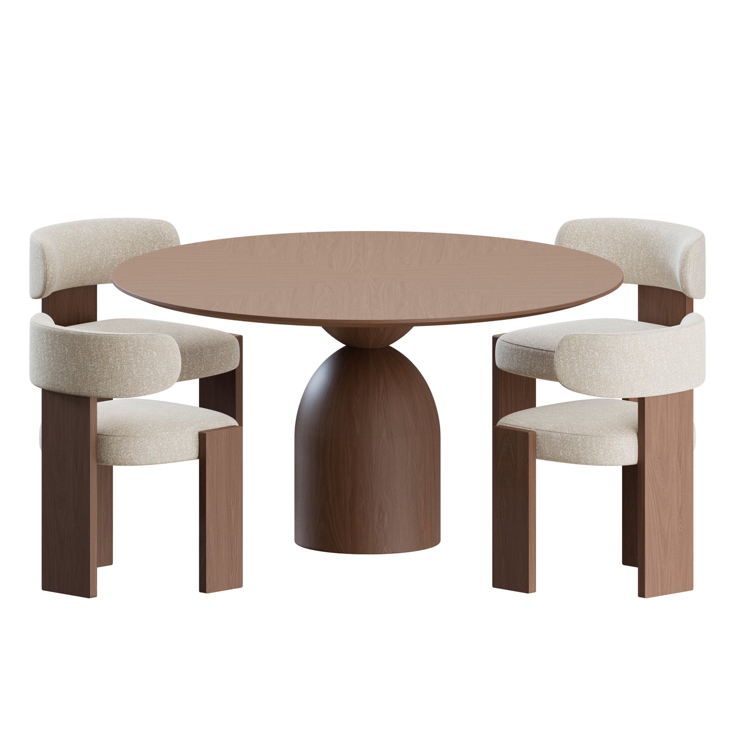 Core Dining Set by Collector Group 3D Model