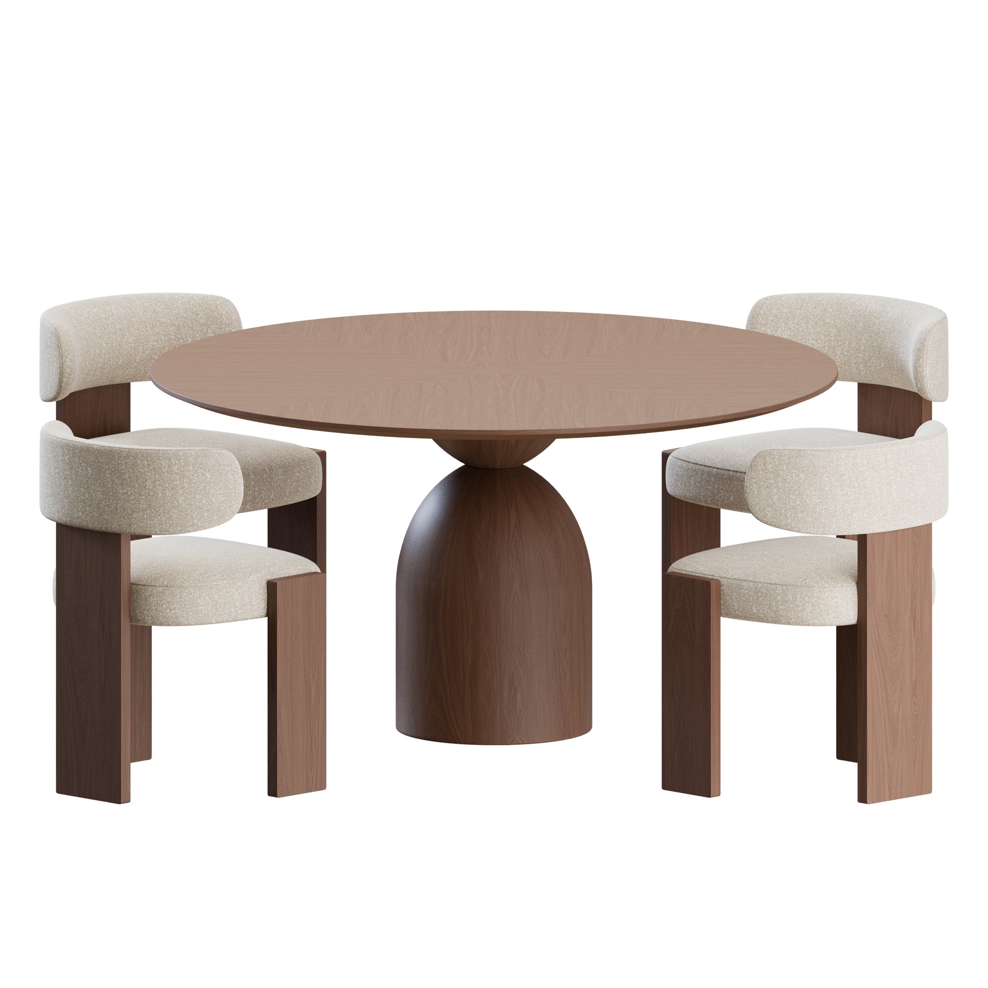 Core Dining Set by Collector Group 3D Model